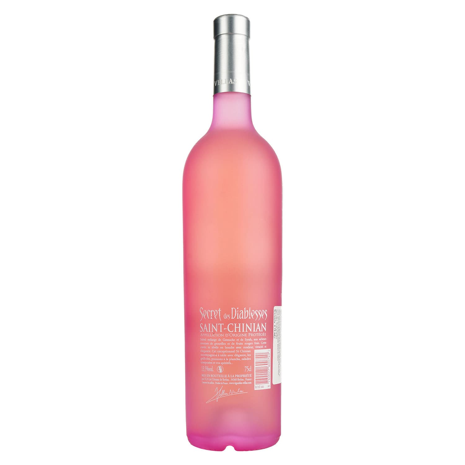 Вино Secret Des Diablesses Rose AOP Saint Chinian, рожеве, сухе, 0.75 л