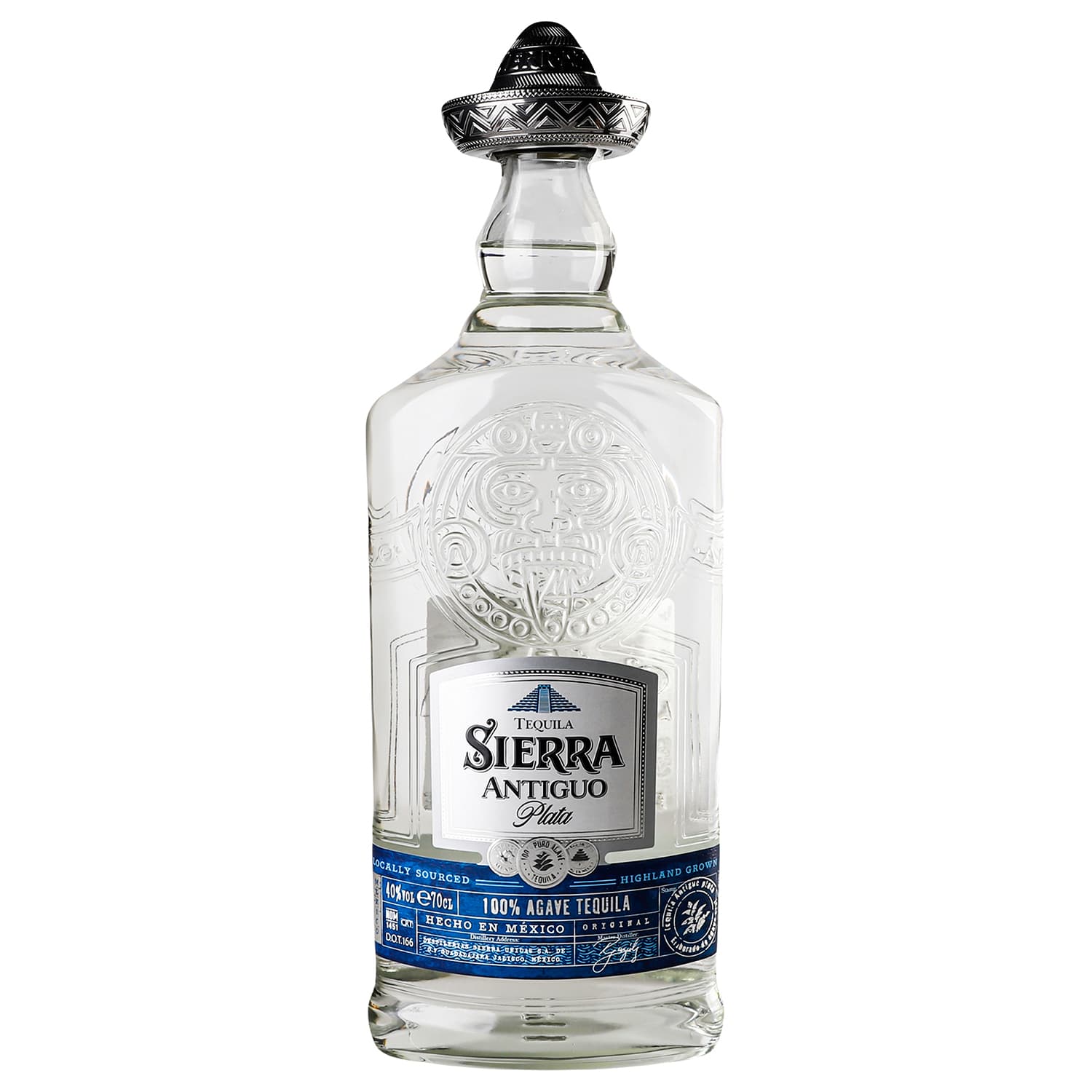 Текіла Sierra Antiguo Plata 100% Agave 40%, 1.4 л (2 шт. х 0.7 л)
