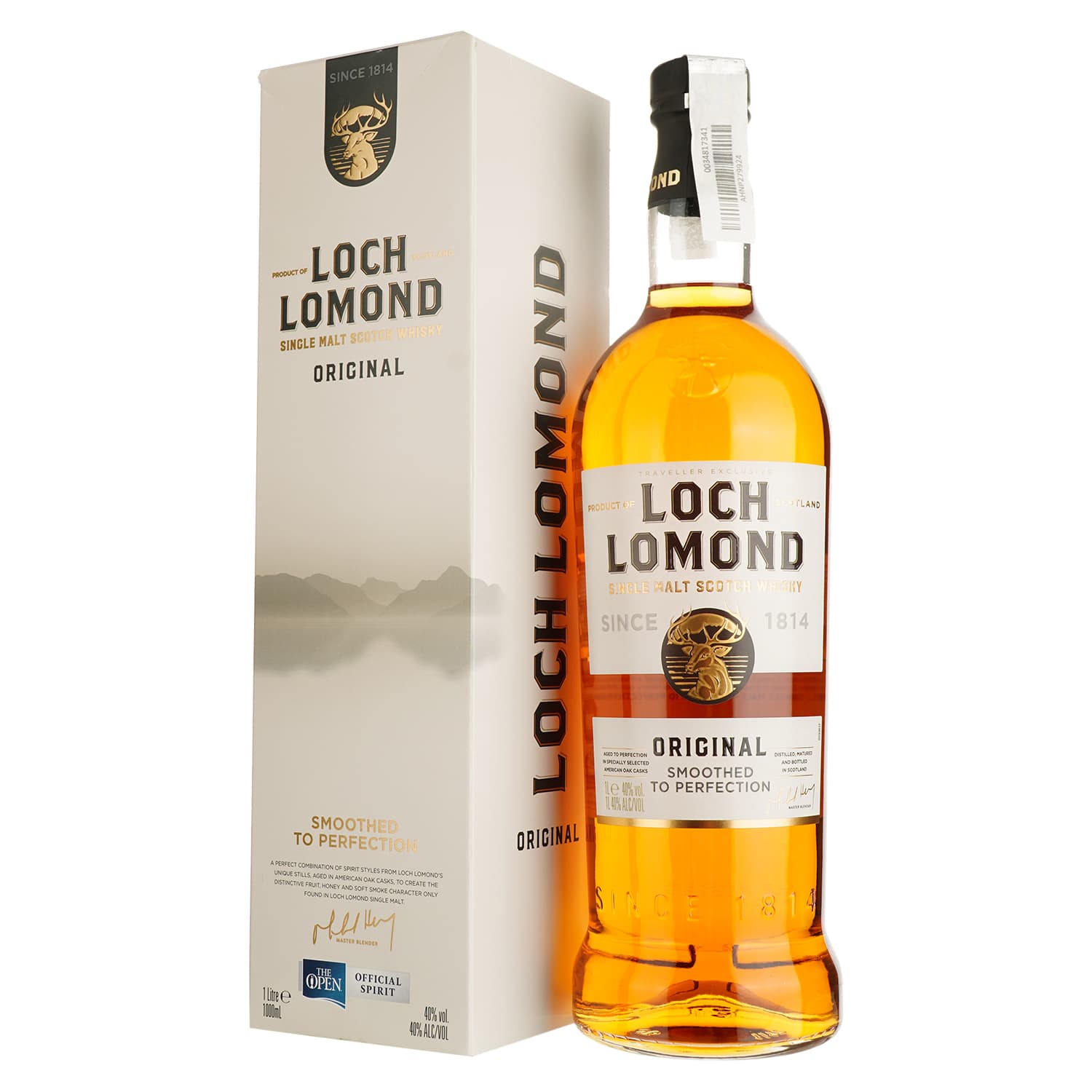Віскі Loch Lomond Original Single Malt Scotch Whisky, 40%, 1 л (23465)
