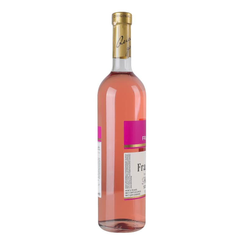 Вино Fratelli Fragolino Rosato рожеве напівсолодке 9-12% 0.75 л