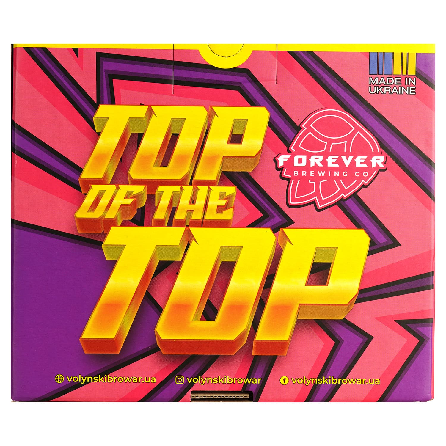 Набір пива Forever Top of the Top 4.5-8% 3 л з/б (0.5 л x 6 шт)