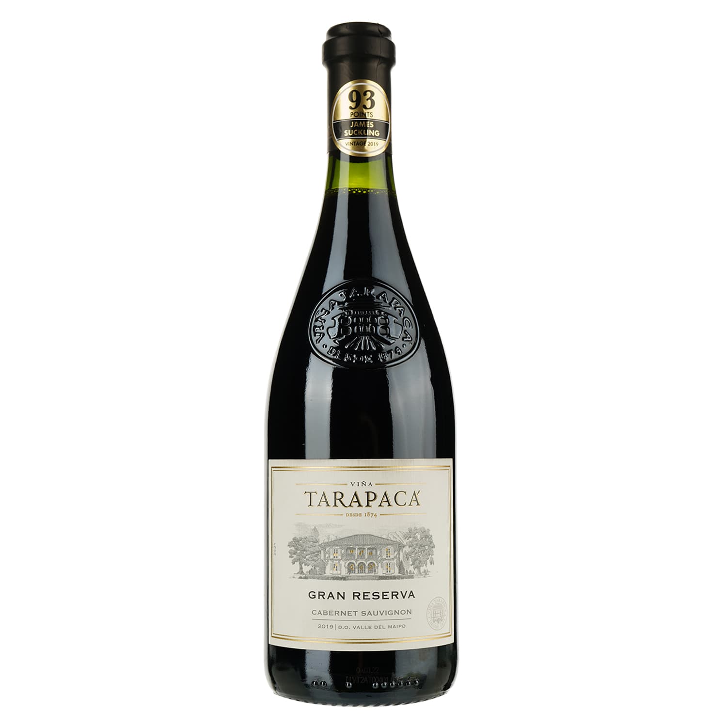 Вино Tarapaca Cabernet Sauvignon Gran Reserva, червоне, сухе, 13,5%, 0,75 л (21436)