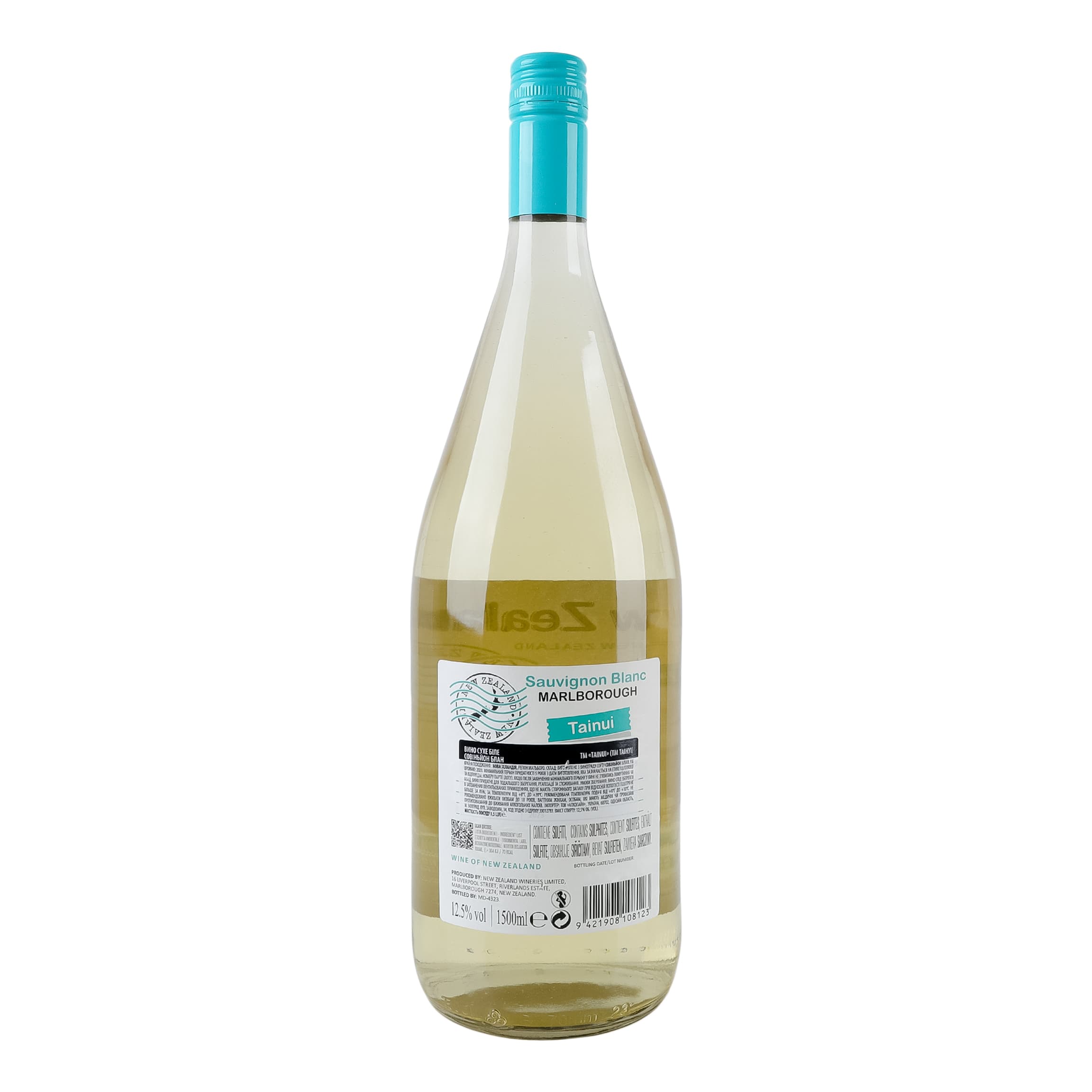Вино Tainui Sauvignon Blanc Marlborough сухе біле 1.5 л