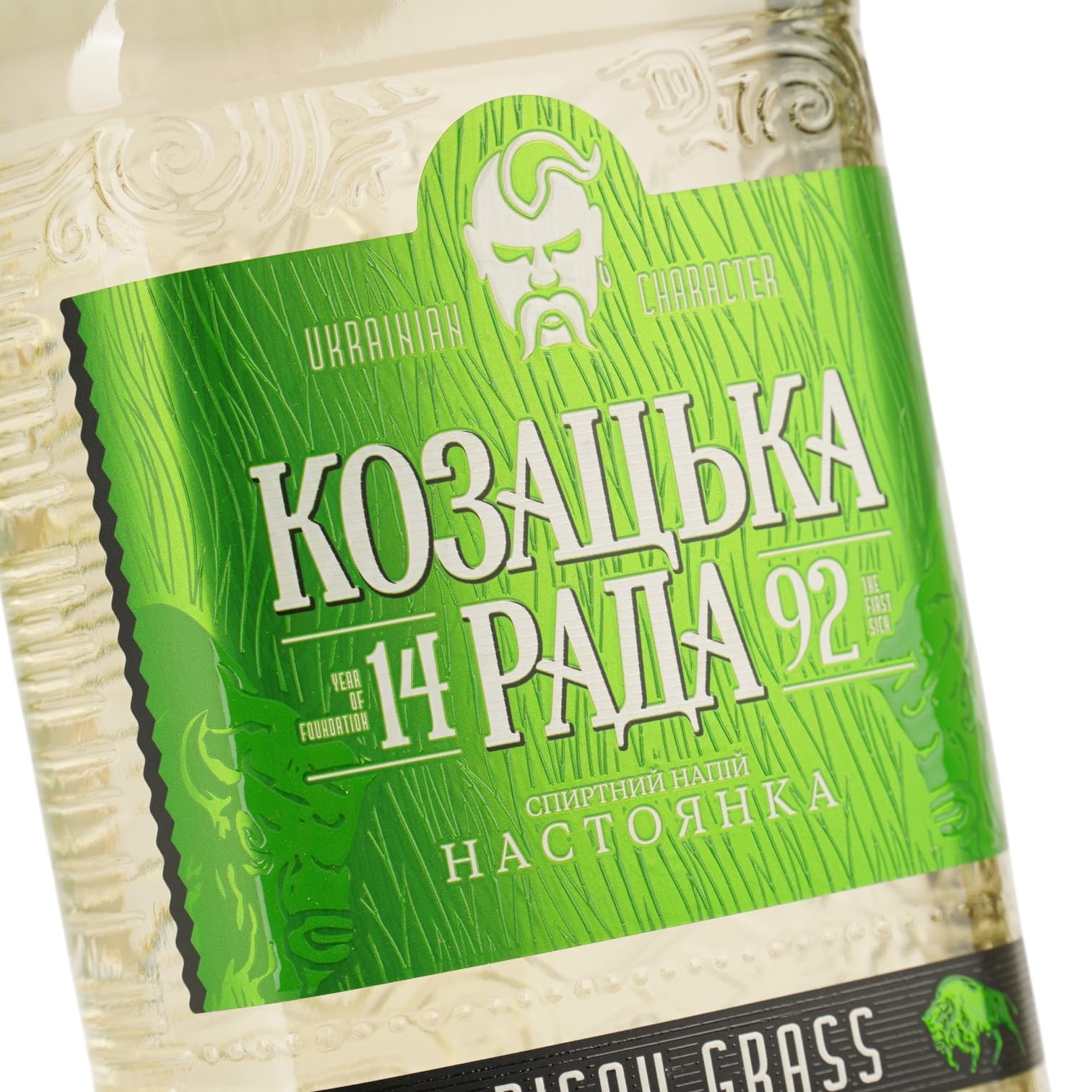 Алкогольний напій Козацька Рада Зубровка, 37,5%, 0,5 л (878770)