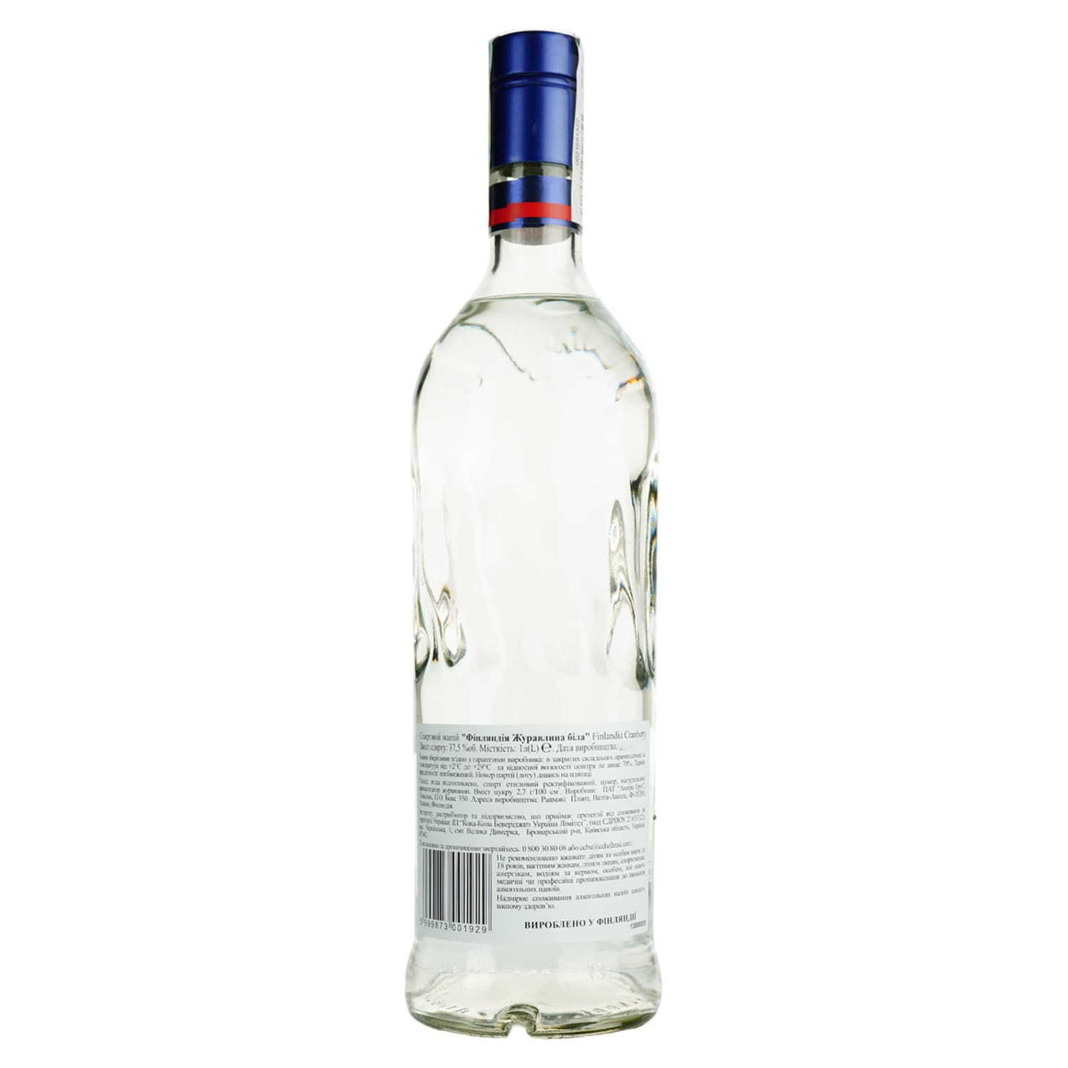 Горілка Finlandia Cranberry, 37,5%, 1 л (14267)