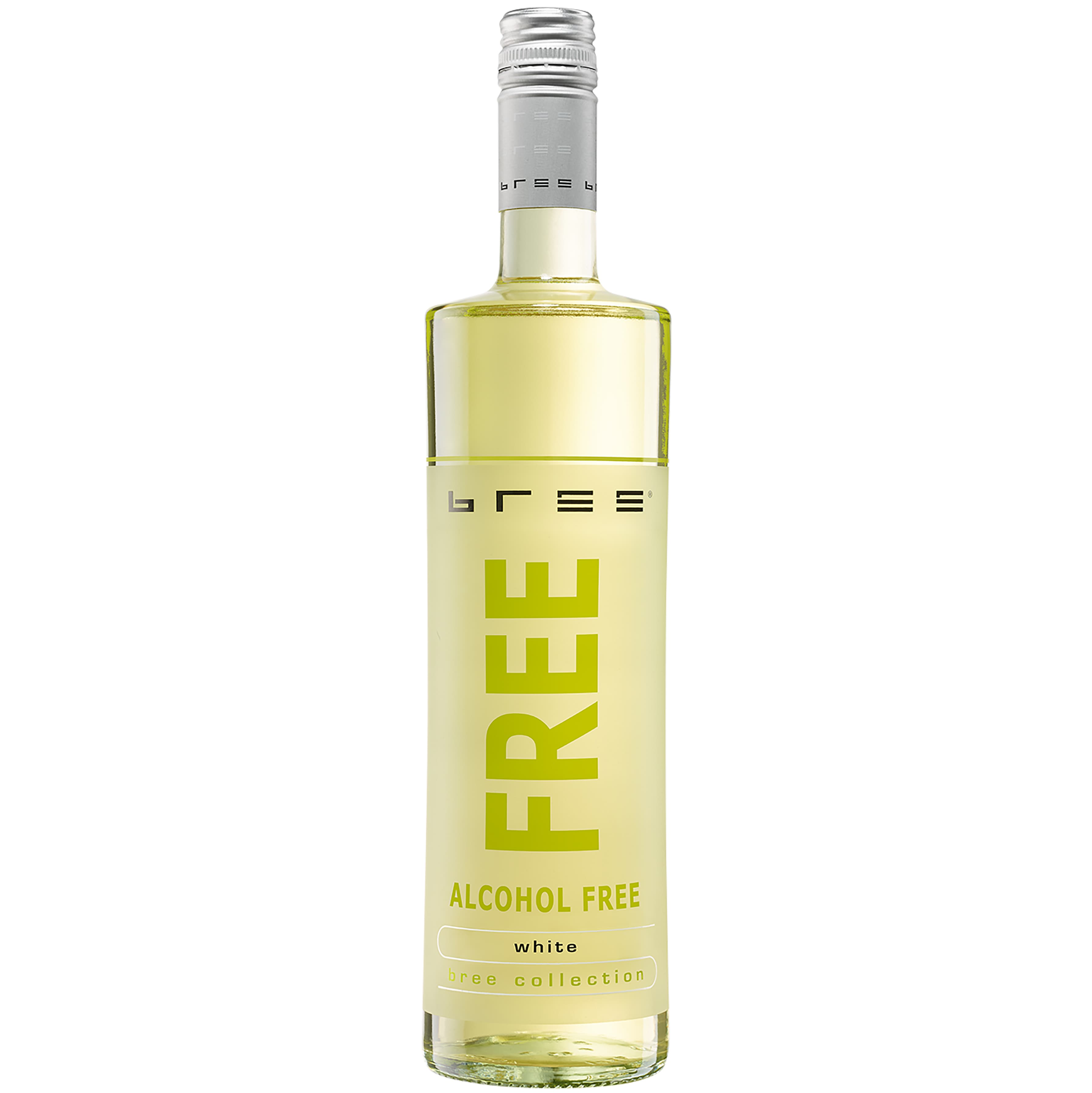 Вино безалкогольне Bree Alcoholfree White біле напівсолодке 0.5% 0.75 л
