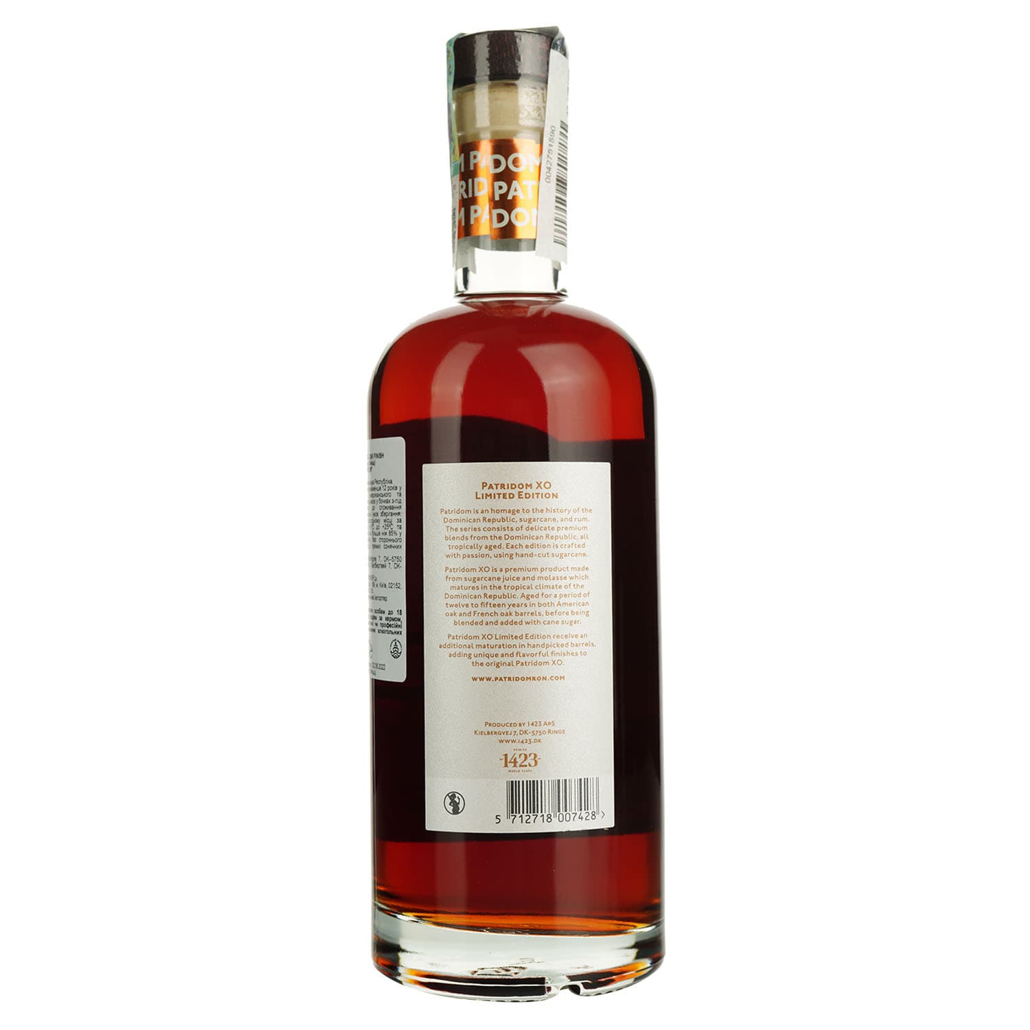 Ром Patridom XO Cognac Cask Finish 43% 0.7 л