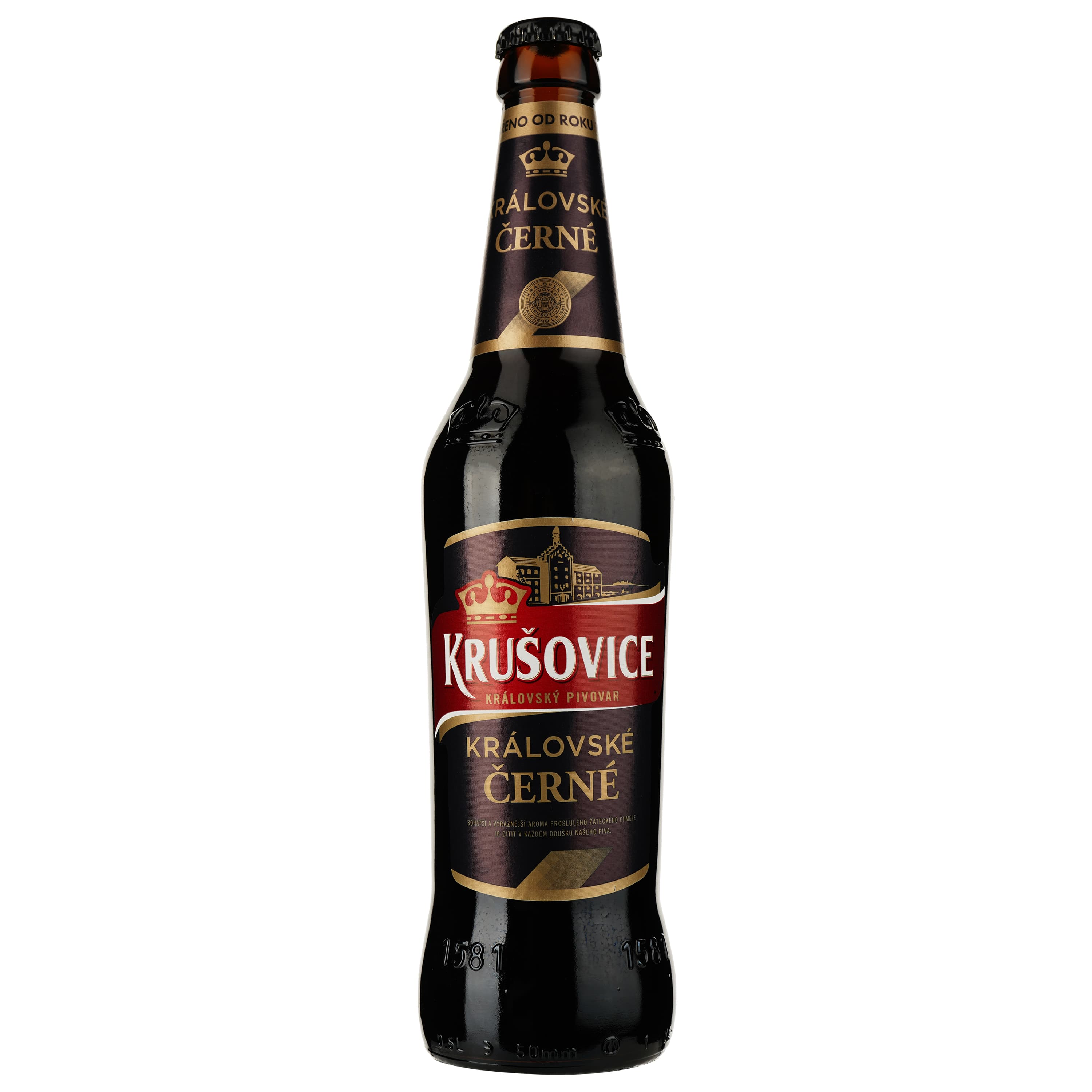 Пиво Krusovice Cerne, темне, 3,8%, 0,5 л (714652)