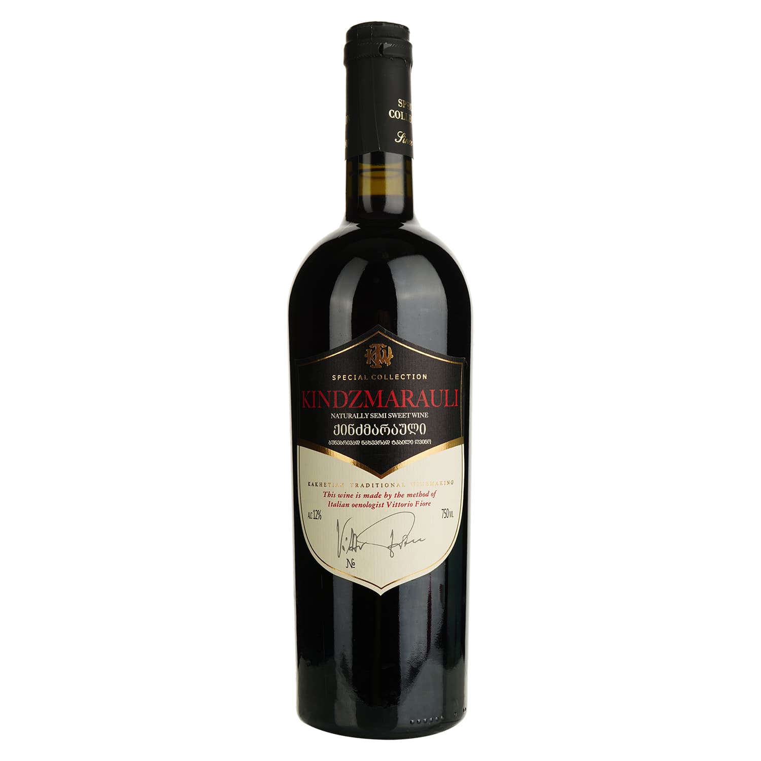 Вино KTW Speсial Collection Kindzmarauli червоне напівсолодке 0.75 л
