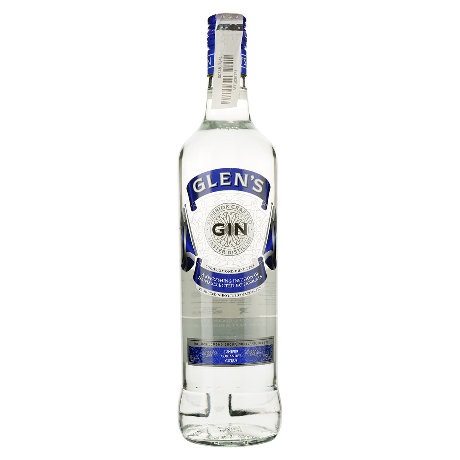 Джин Glen’s, 37,5%, 0,7 л