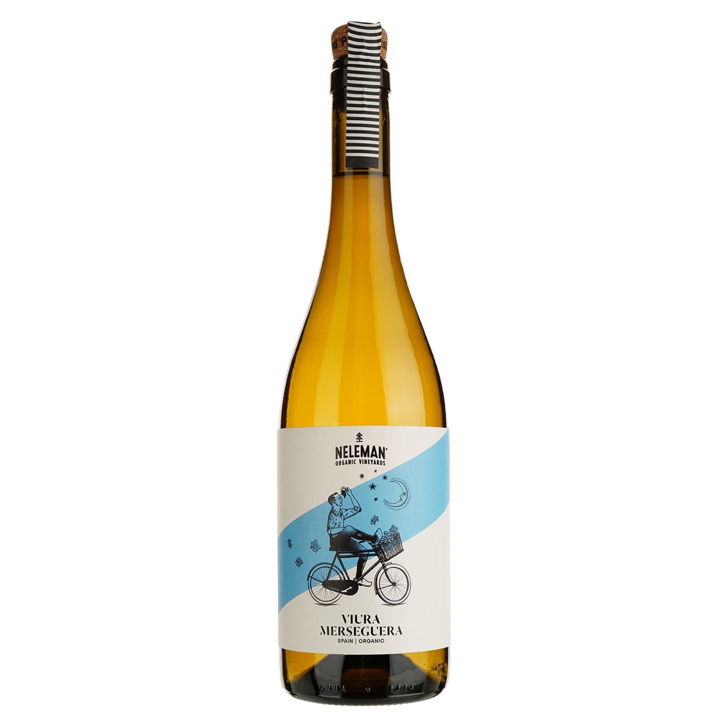 Вино Neleman Bike Collection Viura Merseguera DO Valencia біле сухе 0.75 л