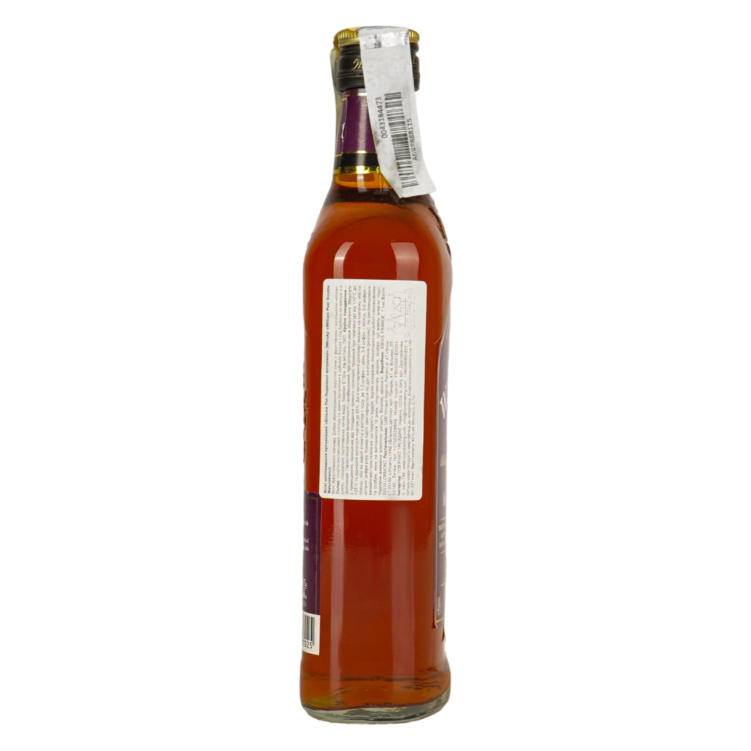 Віскі William Peel Double Maturation Blended Scotch 40% 0.7 л