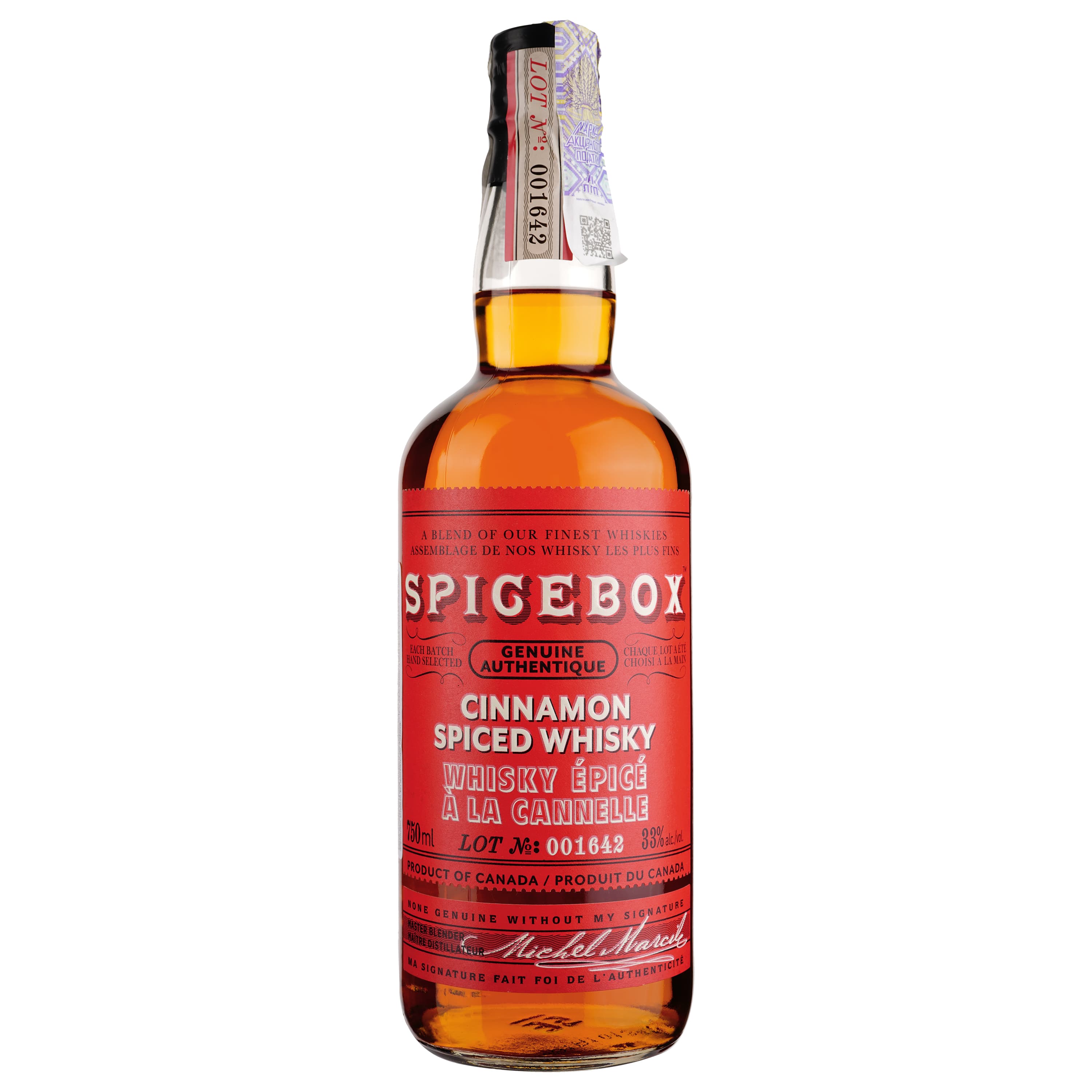 Віскі Maison des Futailles Spicebox Cinnamon, 33%, 0.75 л (8000014042546)