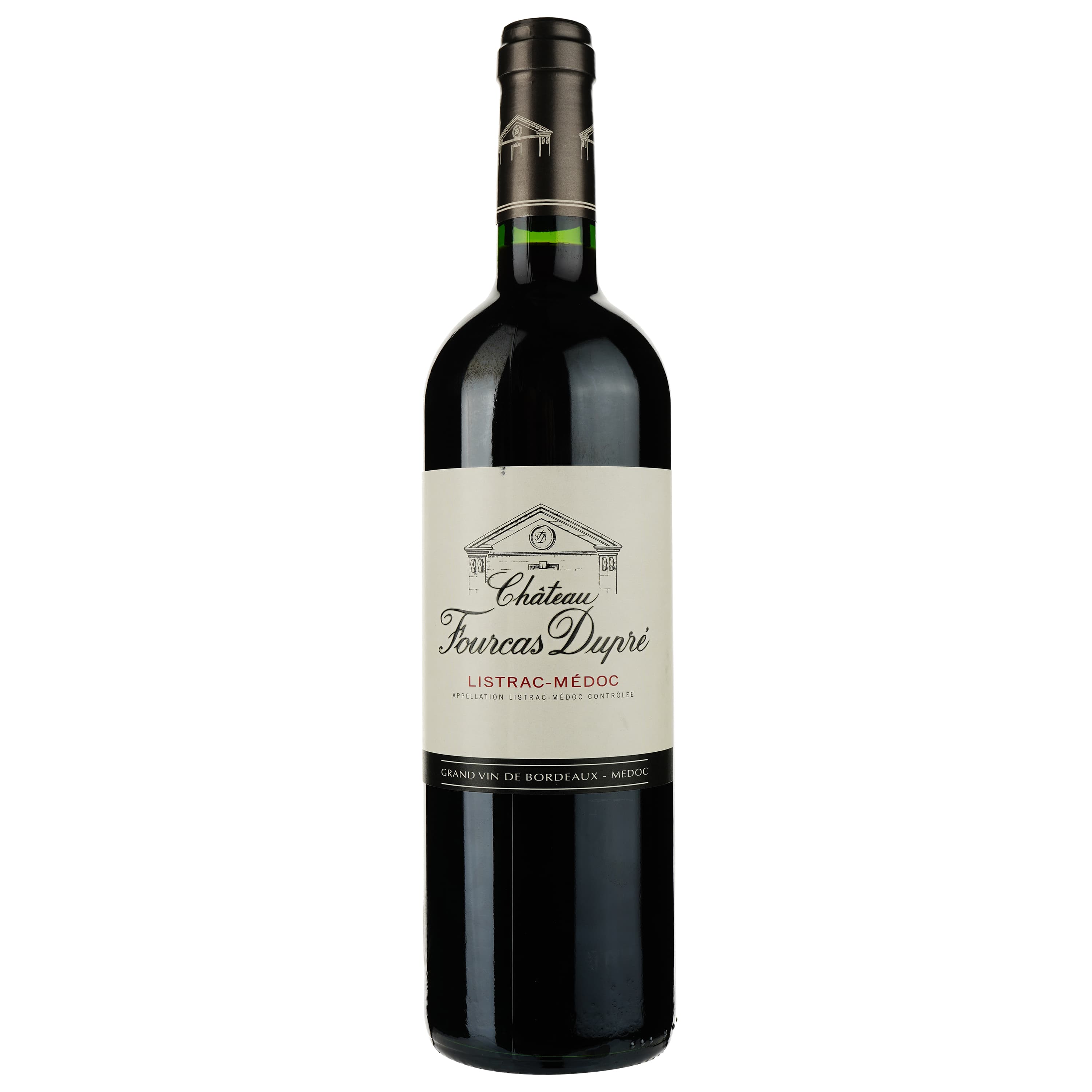 Вино Chateau Fourcas Dupre Listrac Medoc 2017, червоне, сухе, 0,75 л