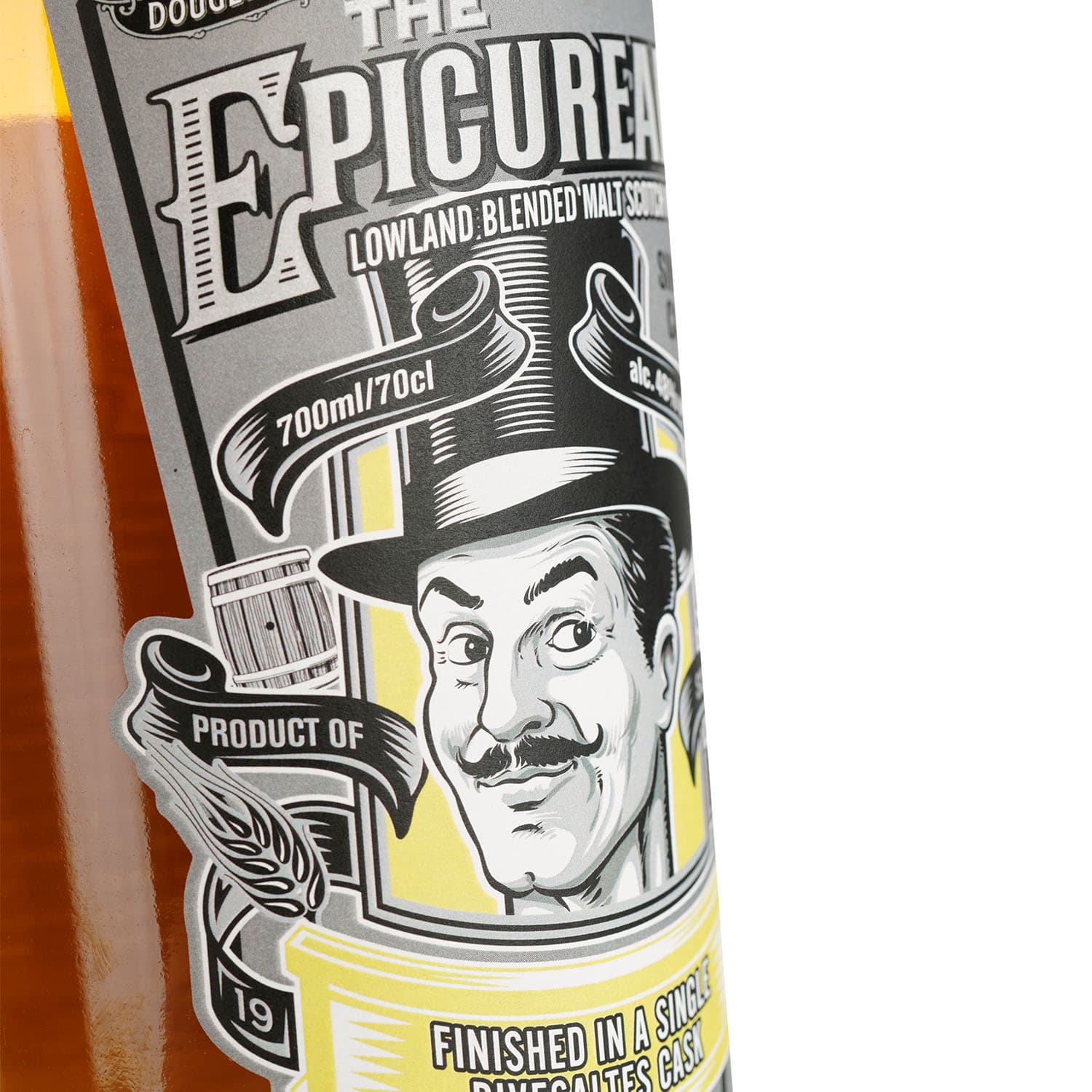 Віскі The Epicurean Single Rivesaltes Wine Cask 48% 0.7 л в подарунковій упаковці