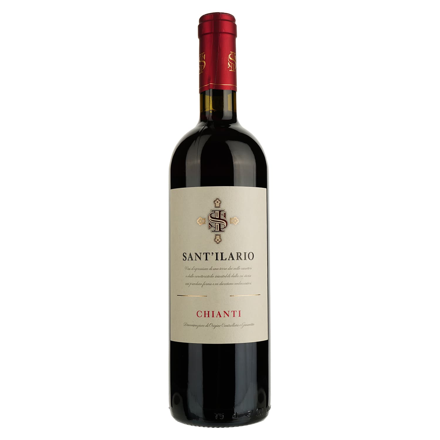 Вино Tenuta Sant'Ilario Chianti, червоне, сухе, 13%, 0,75 л