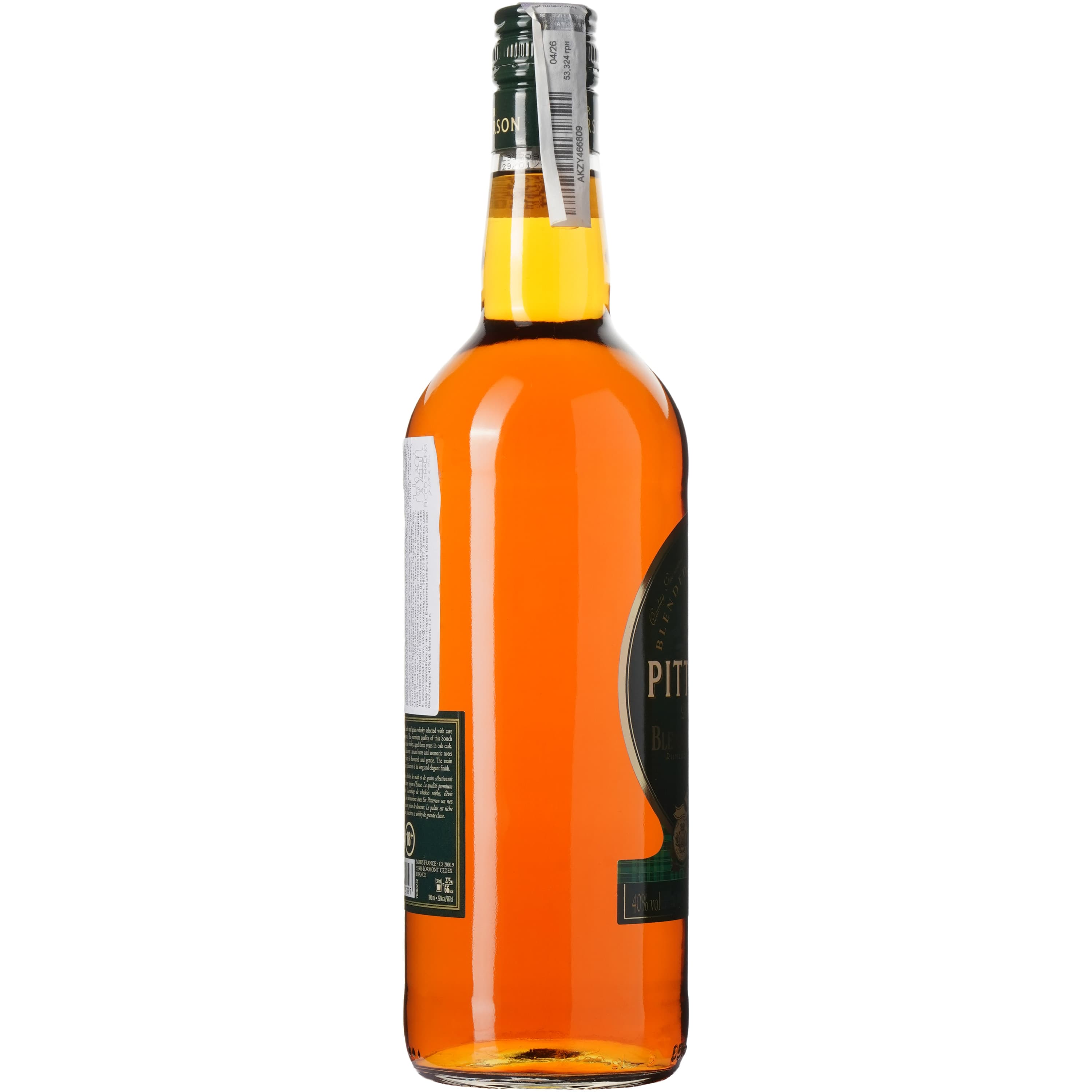 Віскі Sir Pitterson Premium 40% 1 л (3107872005397)