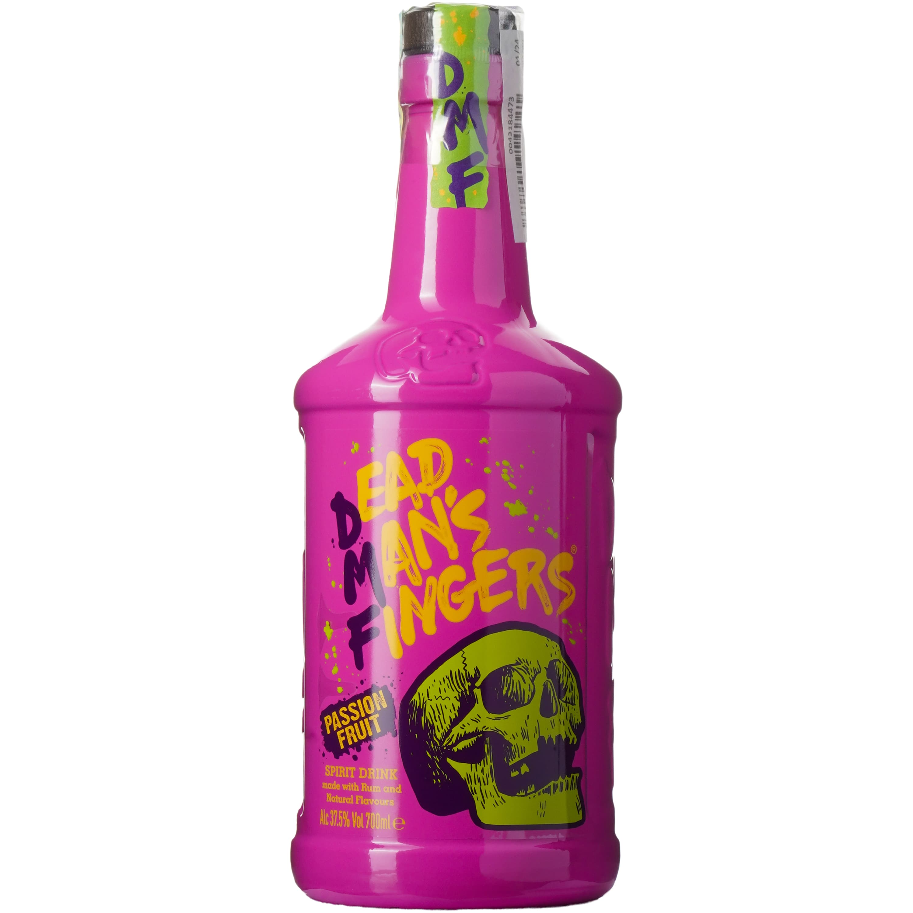 Алкогольний напій на основі рому Dead Man's Fingers (DMF) Passionfruit 38% 0.7 л (5011166063612)