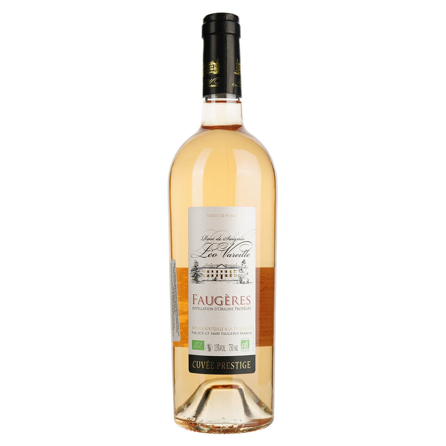Вино Leo Vareille Rose Saignee Prestige AOP Faugeres, рожеве, сухе, 0,75 л