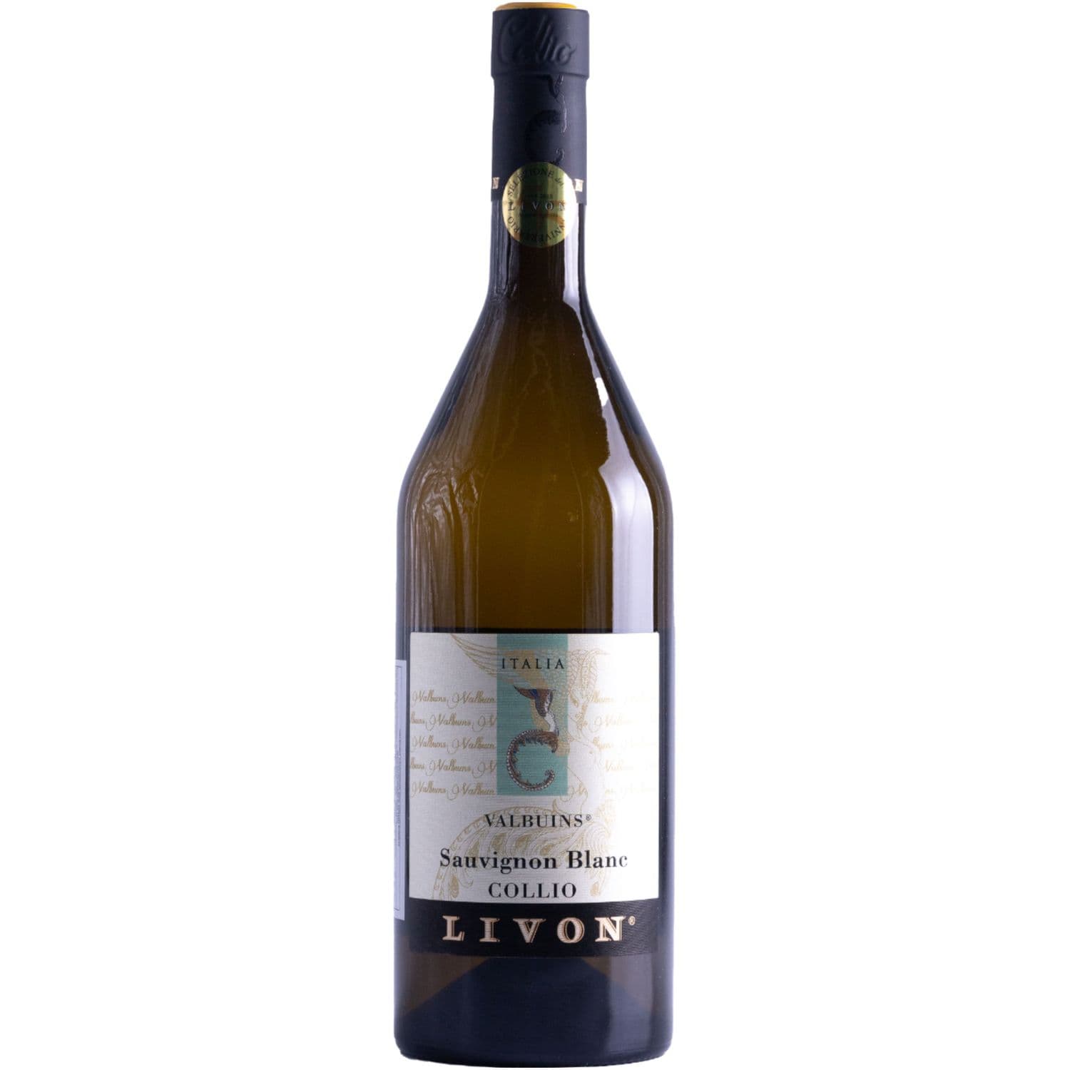 Вино Livon Valbuins Sauvignon DOC Collio Bianco біле сухе 0.75 л