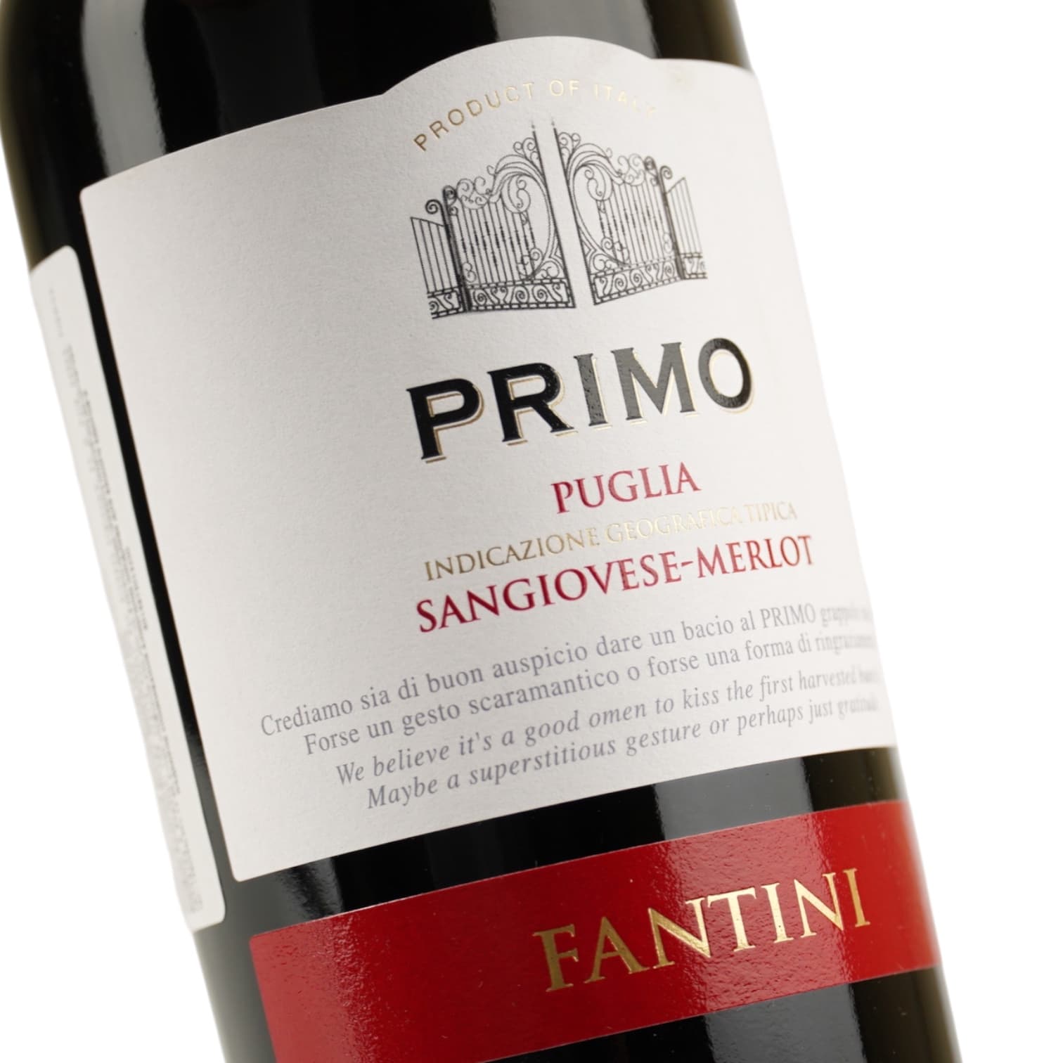 Вино Fantin Farnese Primo Sangiovese-Merlot Puglia червоне сухе 12% 0.75 л (836)