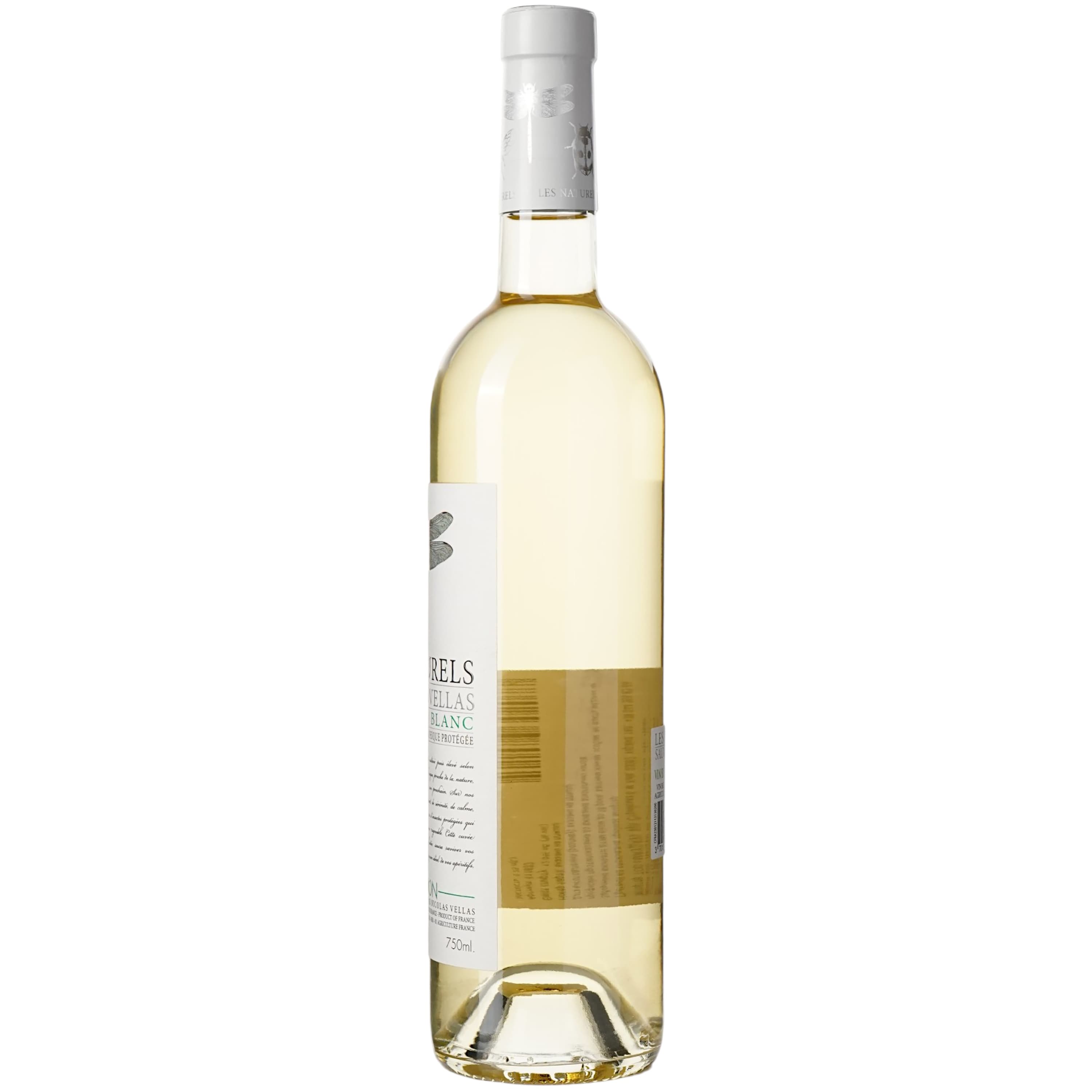 Вино Les Naturels De Nicolas Vellas Sauvignon Bio IGP Pays D'Oc, біле, сухе, 0.75 л