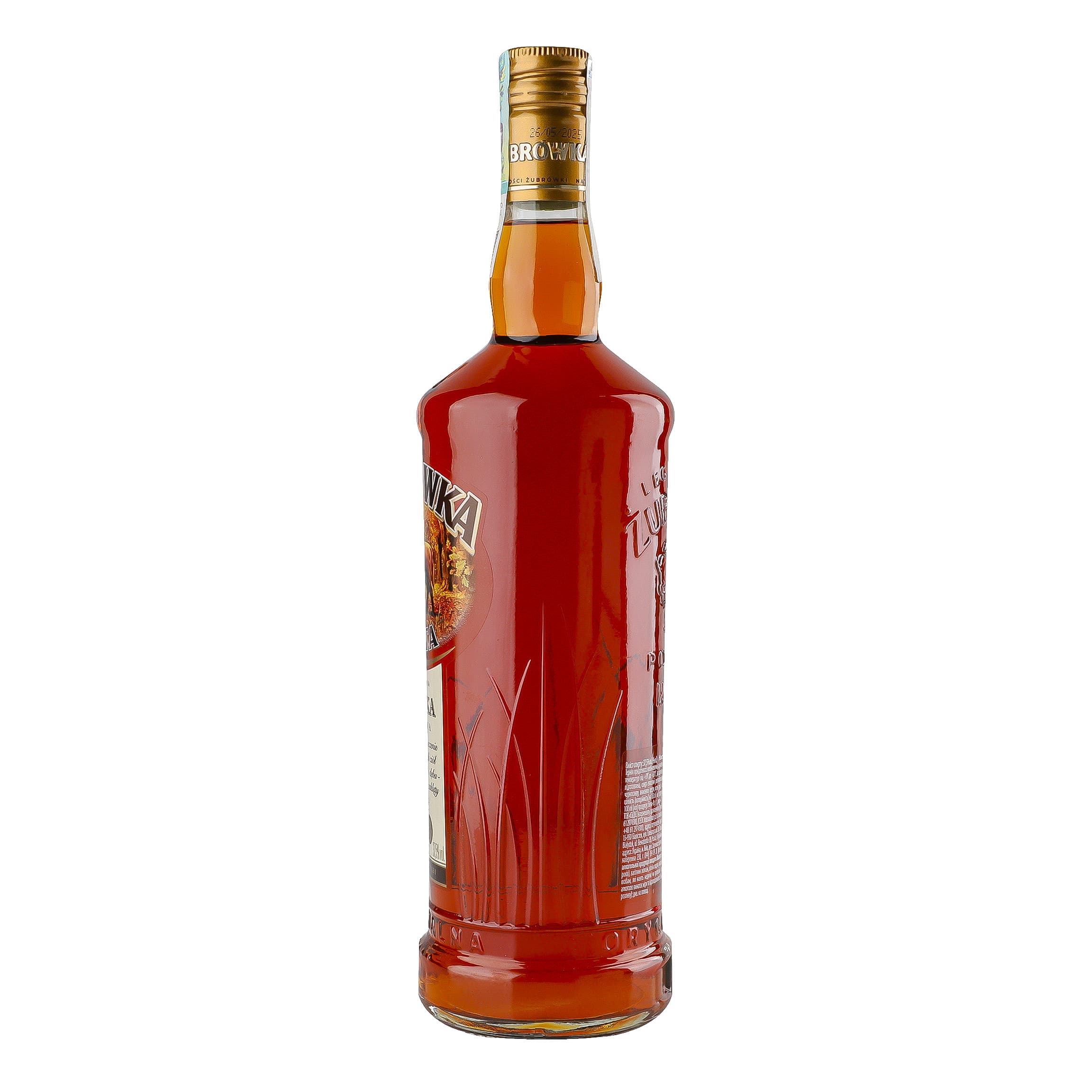 Алкогольний напій Zubrowka Zlota 37.5% 0.7 л