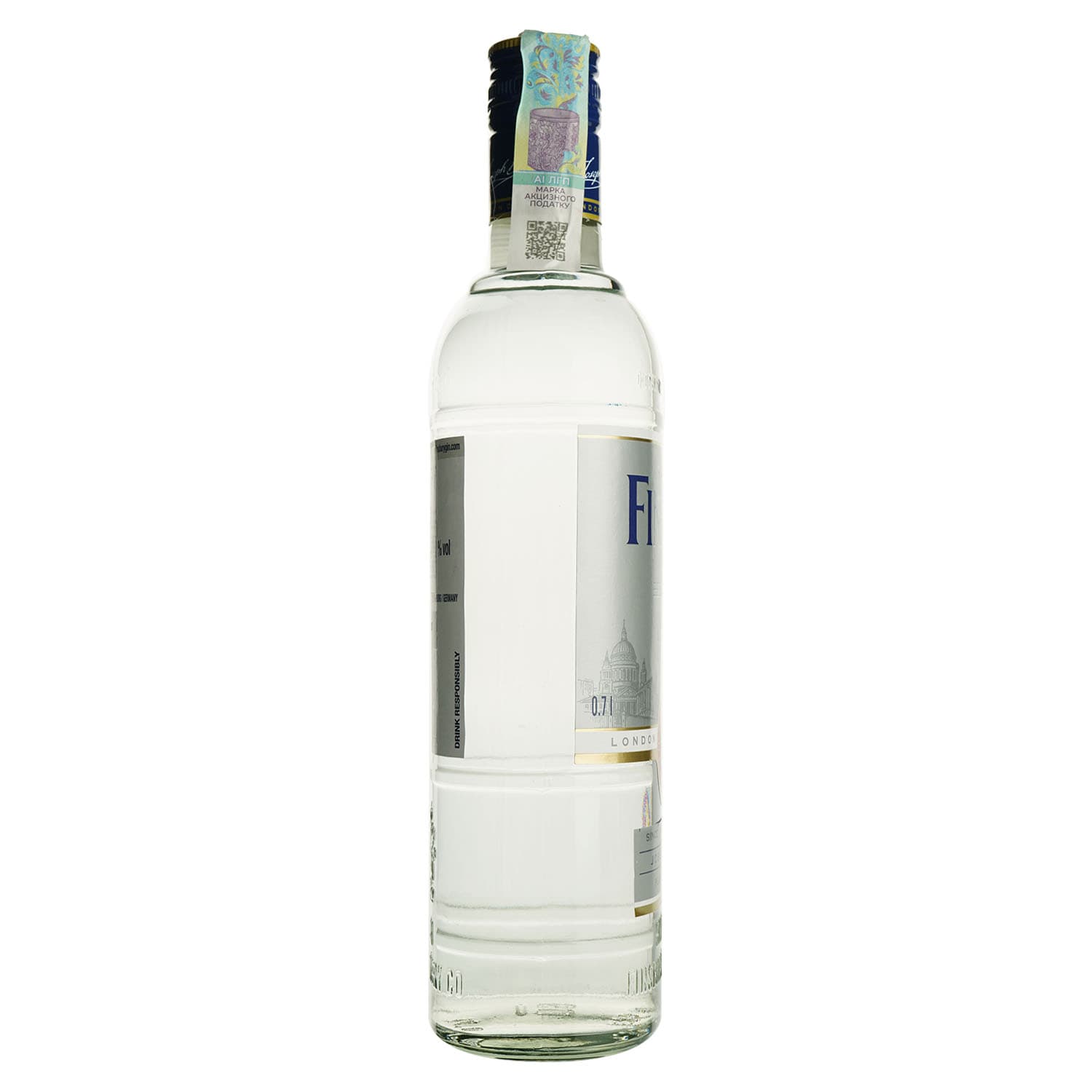 Джин Finsbury Platinum London Dry Gin 47% 0.7 л