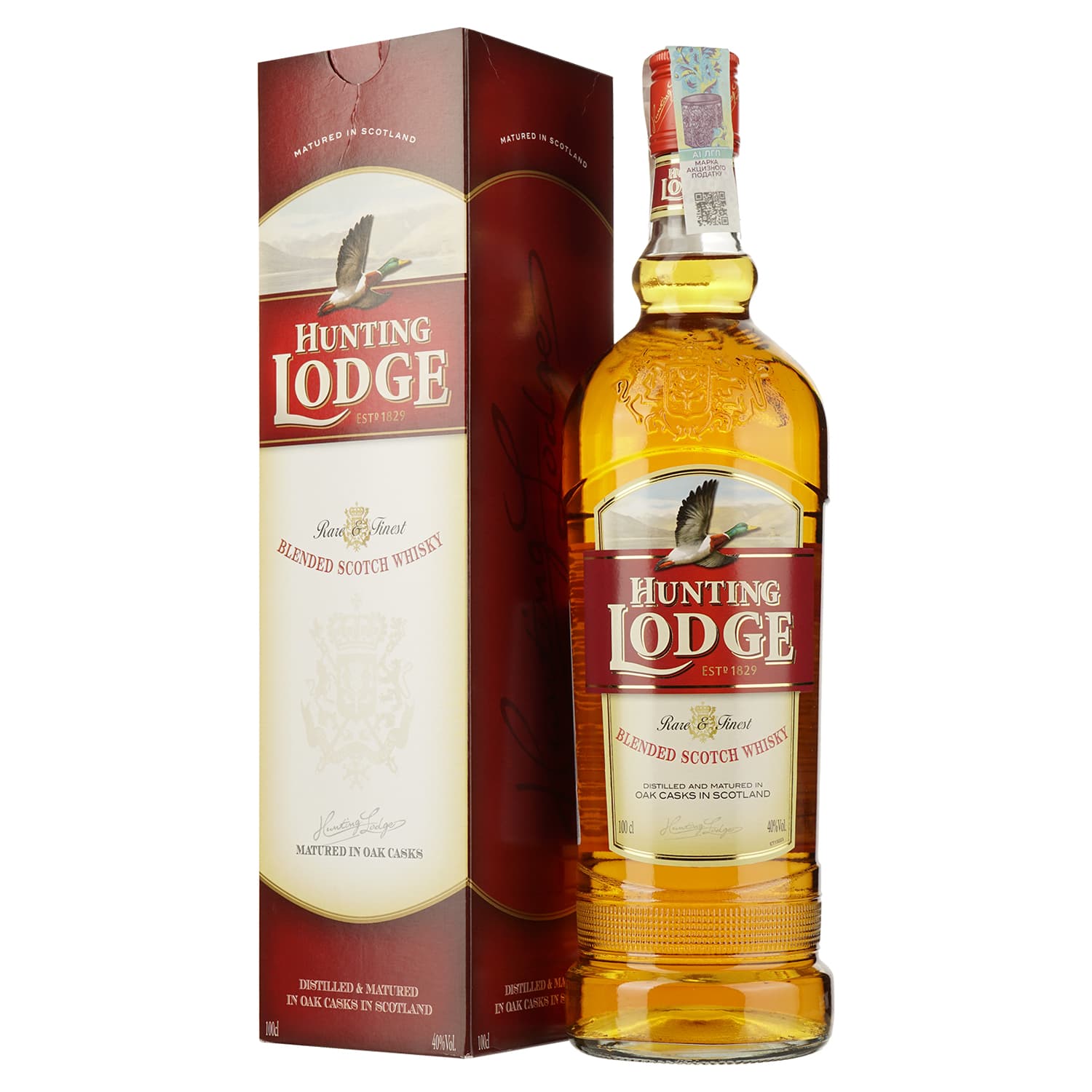 Віскі Fauconnier Hunting Lodge 3yo Blended Scotch Whisky, 40%, 1 л