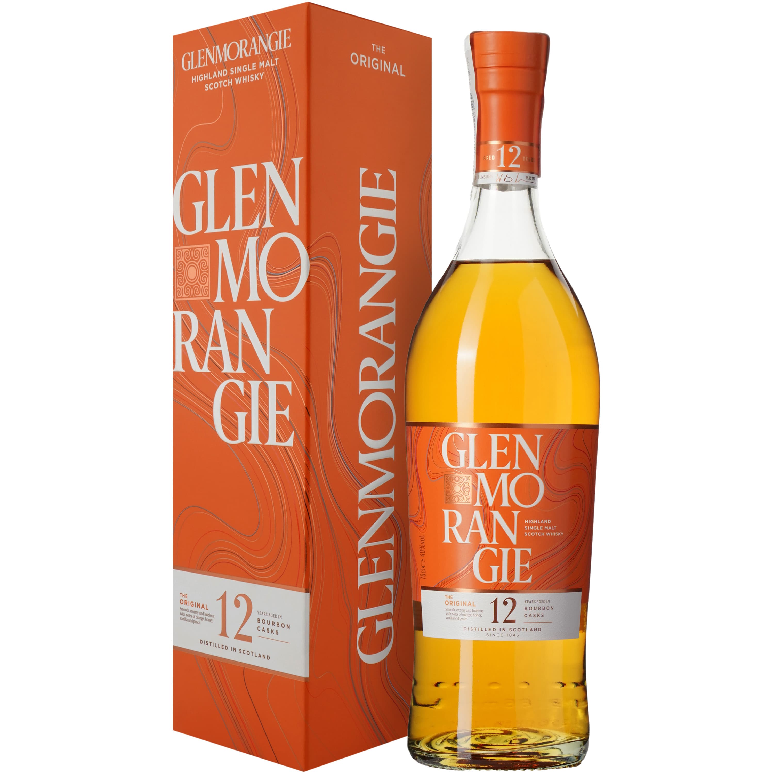 Віскі Glenmorangie Original 12 років 0.7 л 40% у подарунковій упаковці