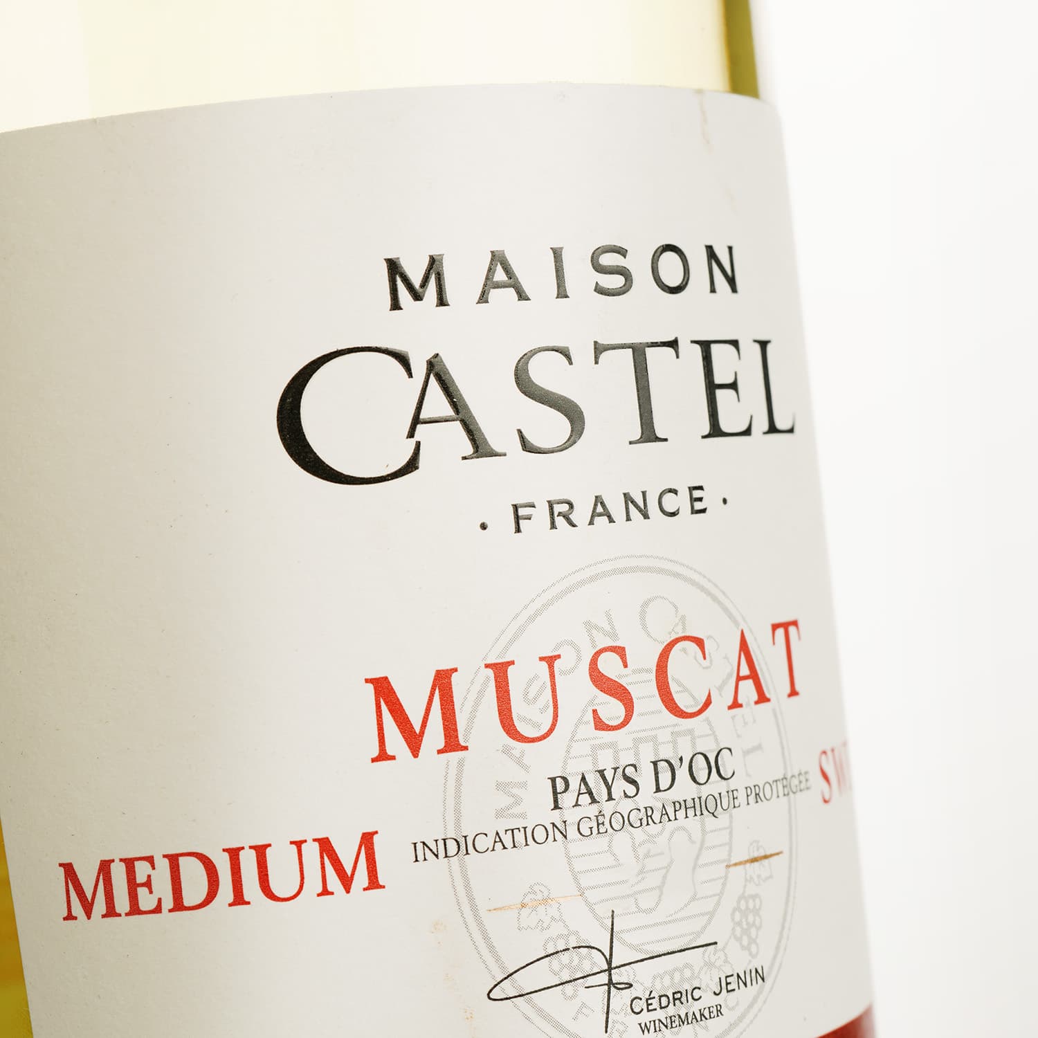 Вино Maison Castel Muscat біле напівсолодке 0.75 л