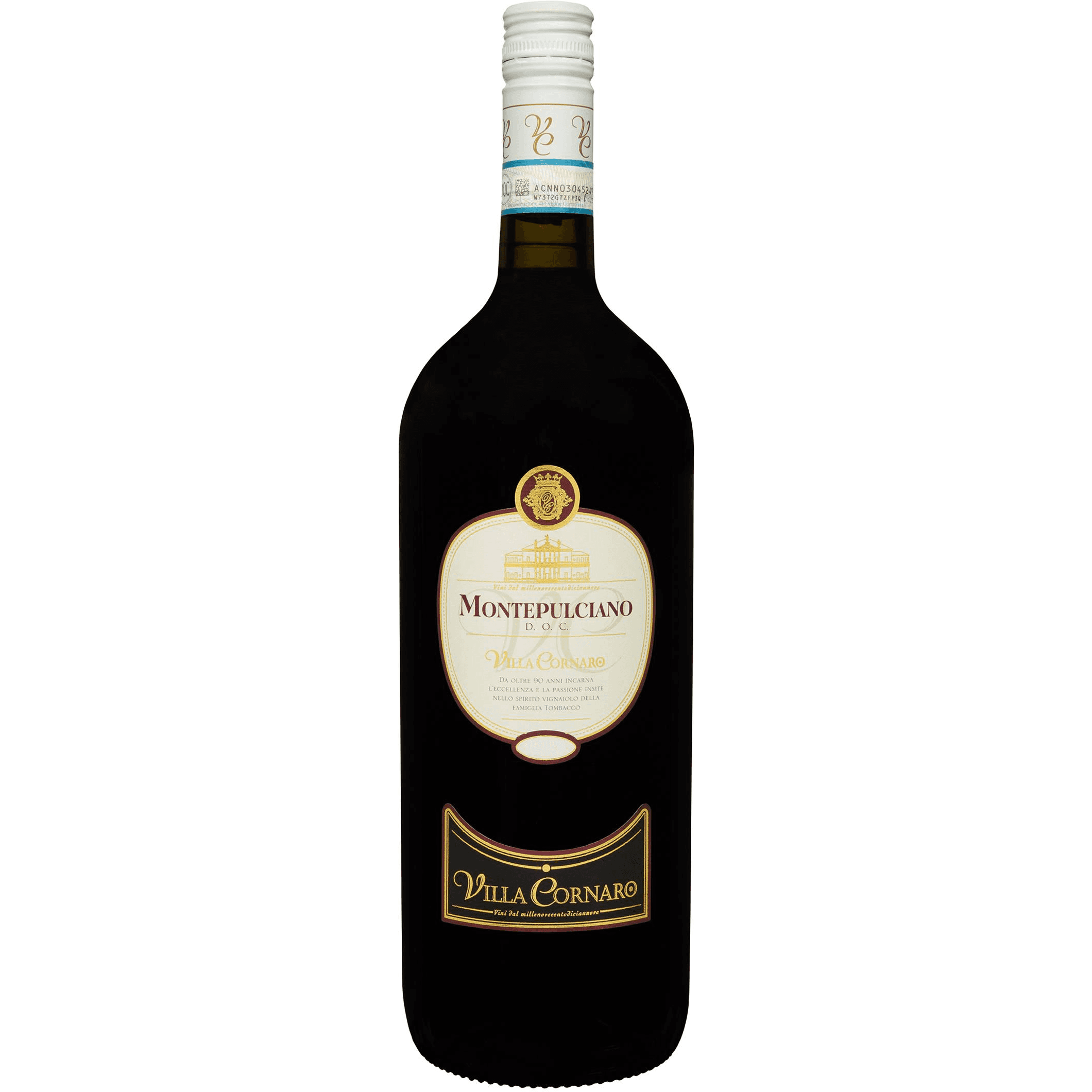 Вино Villa Cornaro Montepulciano Abruzzo, червоне, сухе, 1,5 л