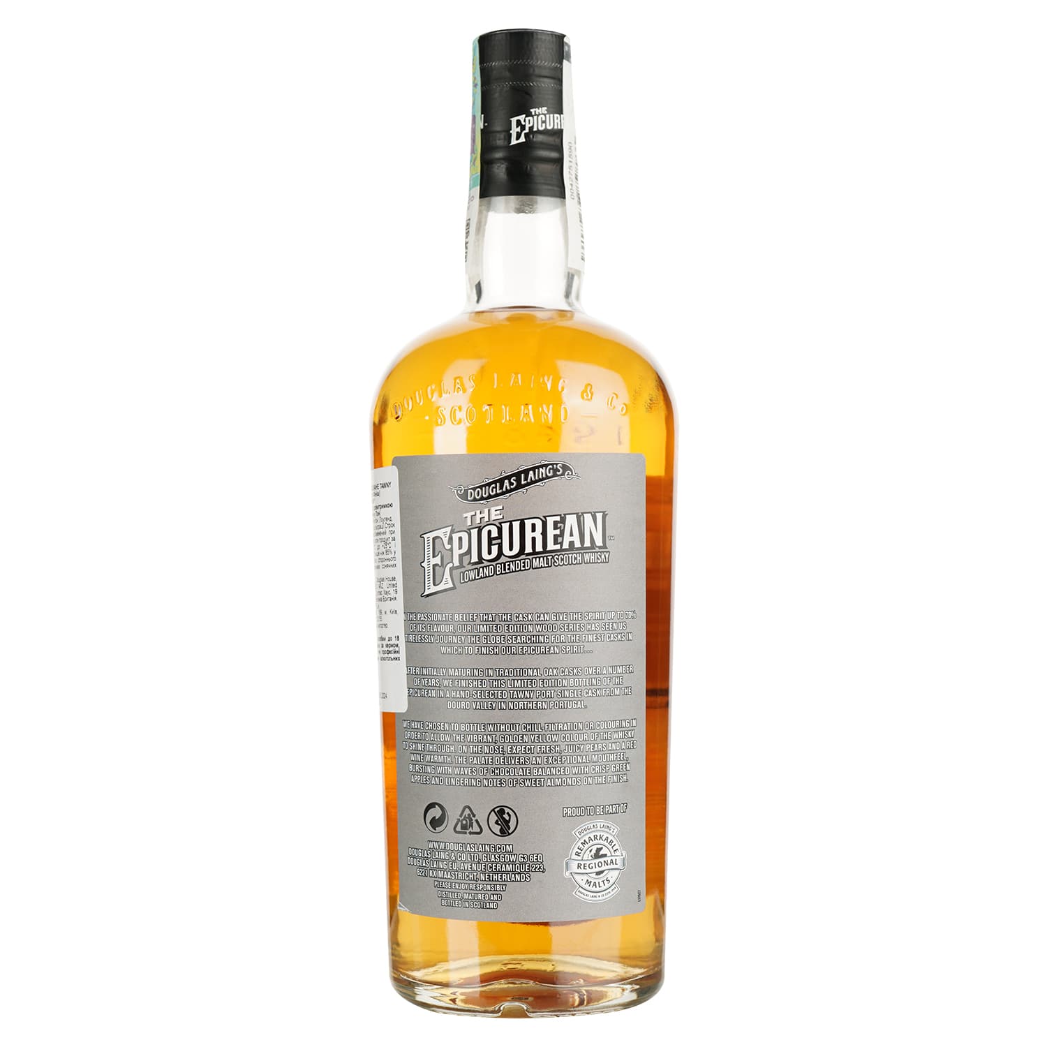 Віскі The Epicurean Tawny Port Finish 48% 0.7 л в подарунковій упаковці
