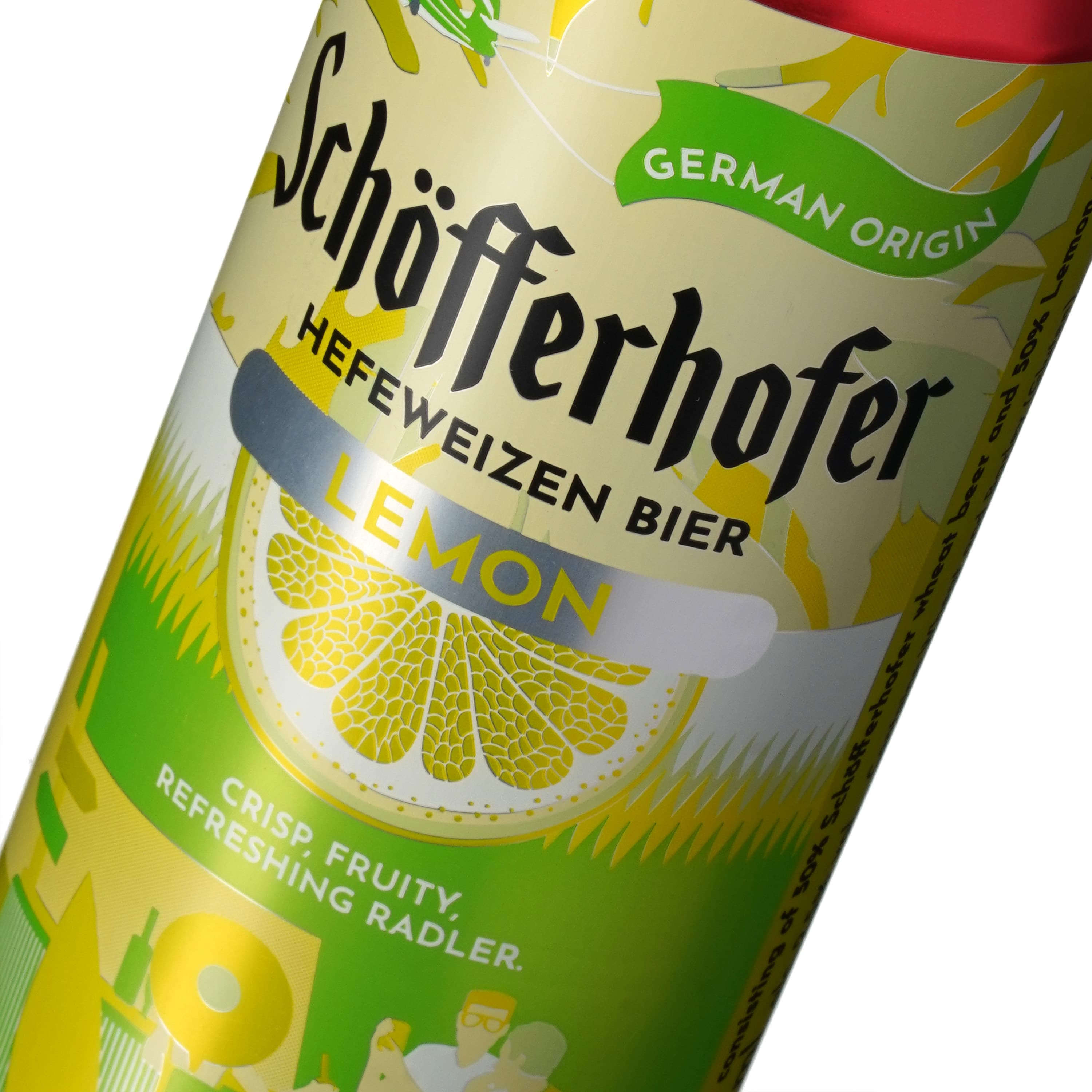 Cумiш пива з соком Schofferhofer пшеничне лимон 0.5 л
