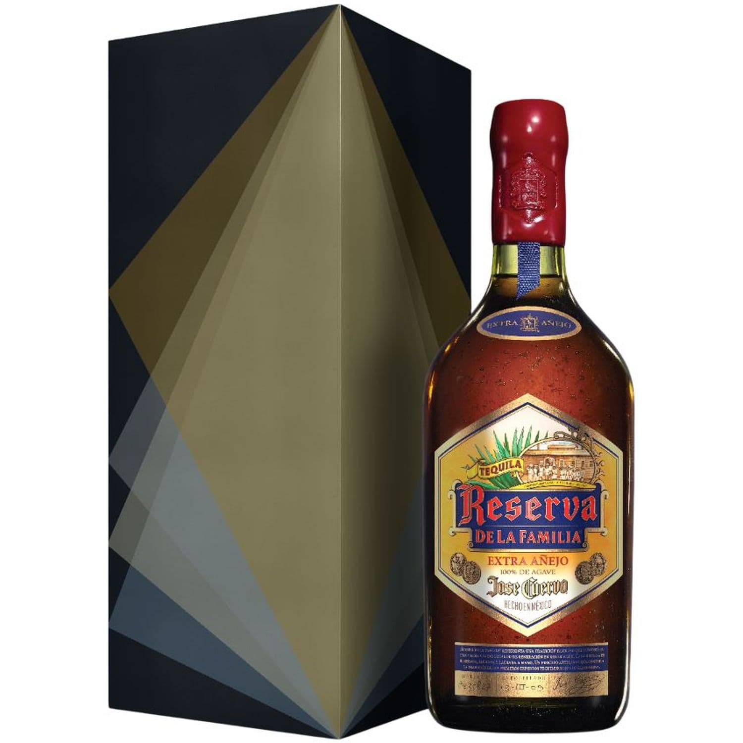 Текіла Jose Cuervo Reserva de la Familia 100% Agave 38% 0.7 л у подарунковому пакуванні