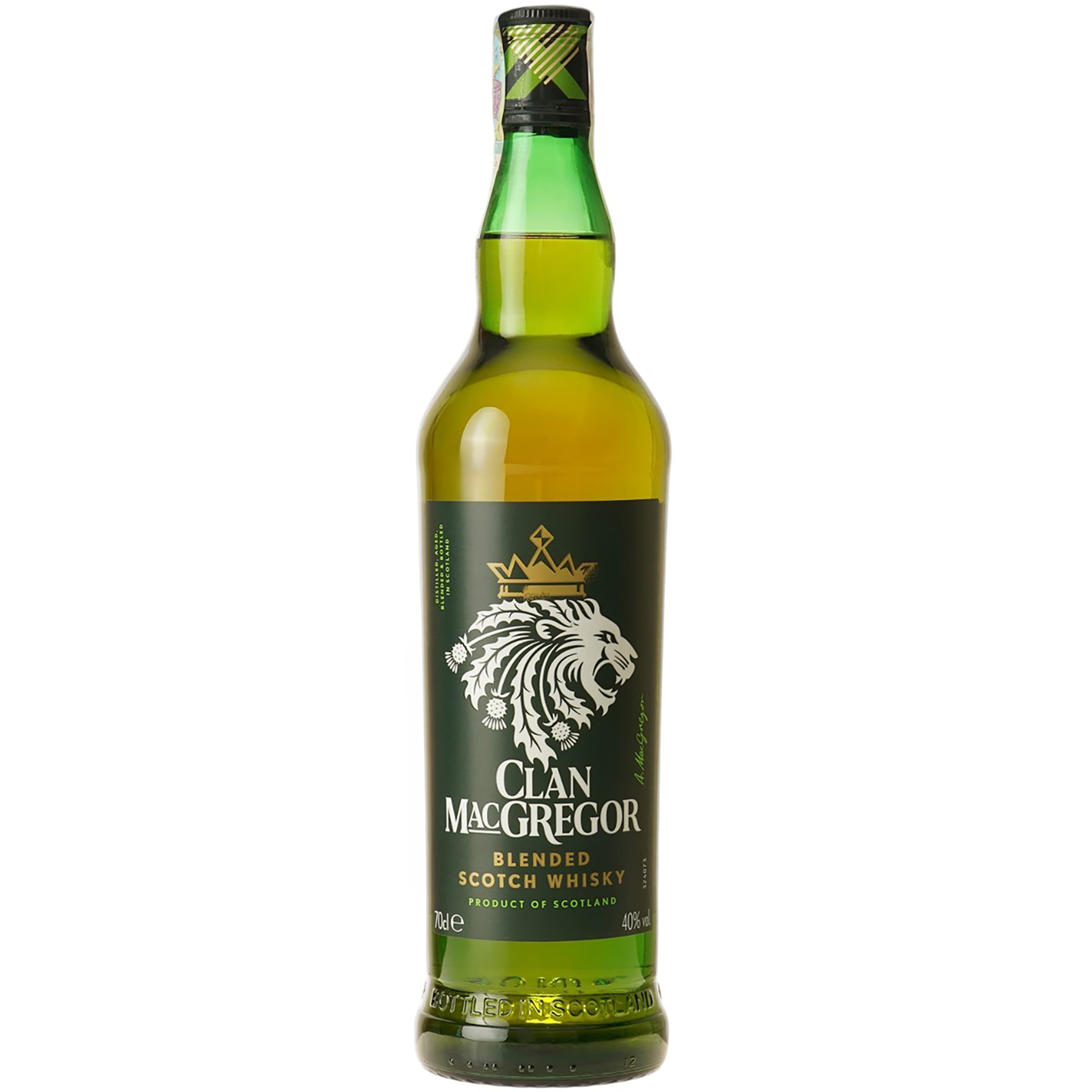 Віскі Clan MacGregor Blended Scotch Whisky, 40%, 0,7 л