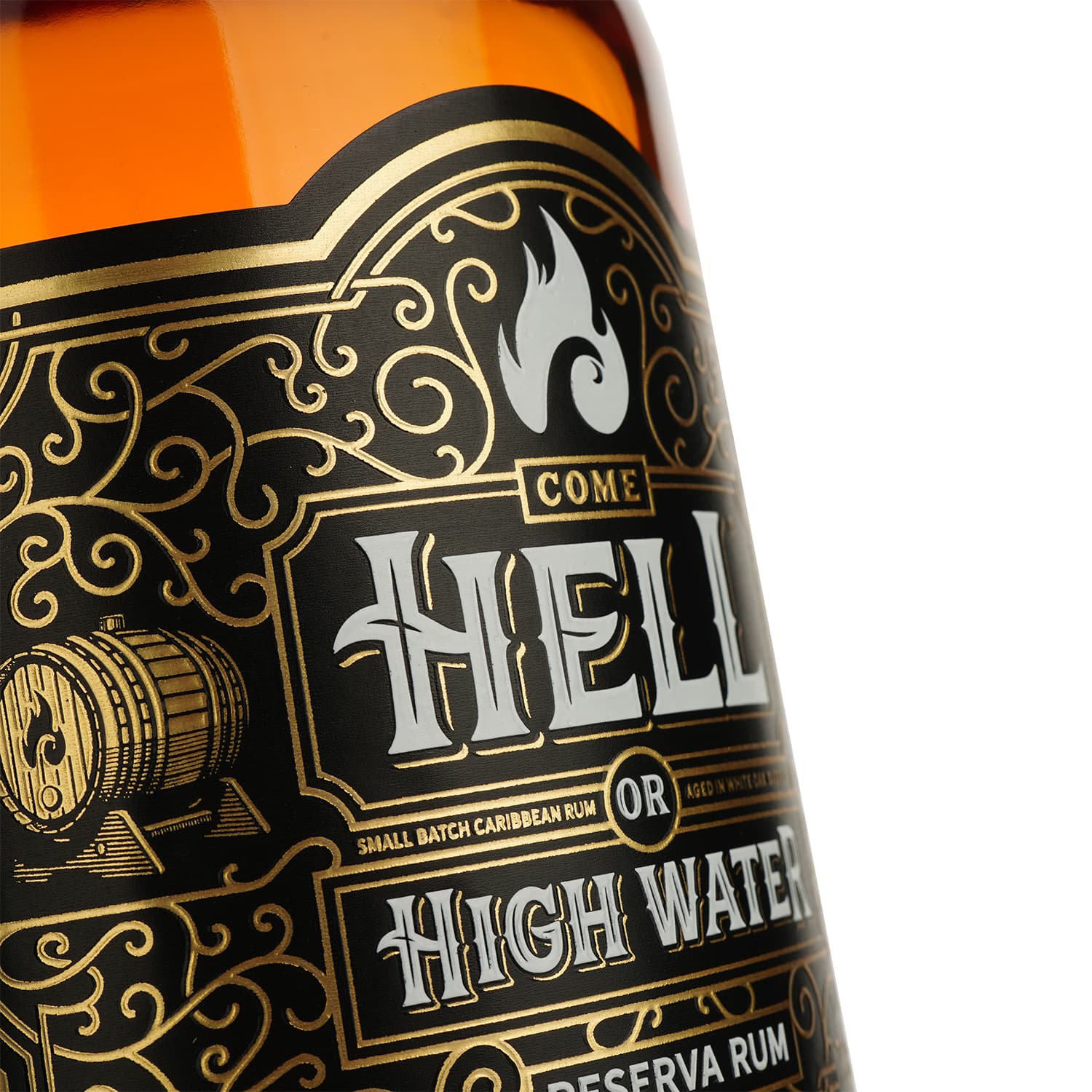Ром Hell or High Water Reserva Rum 40% 0.7 л у подарунковій упаковці