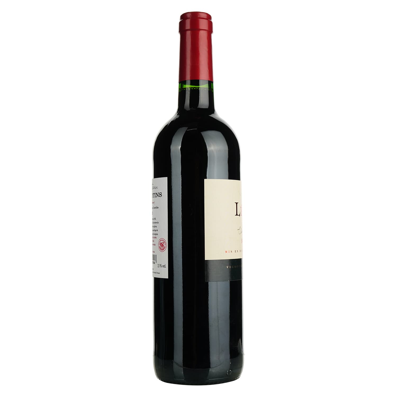 Вино Chateau Des Leotins AOP Bordeaux, червоне, сухе, 0,75 л (917818)