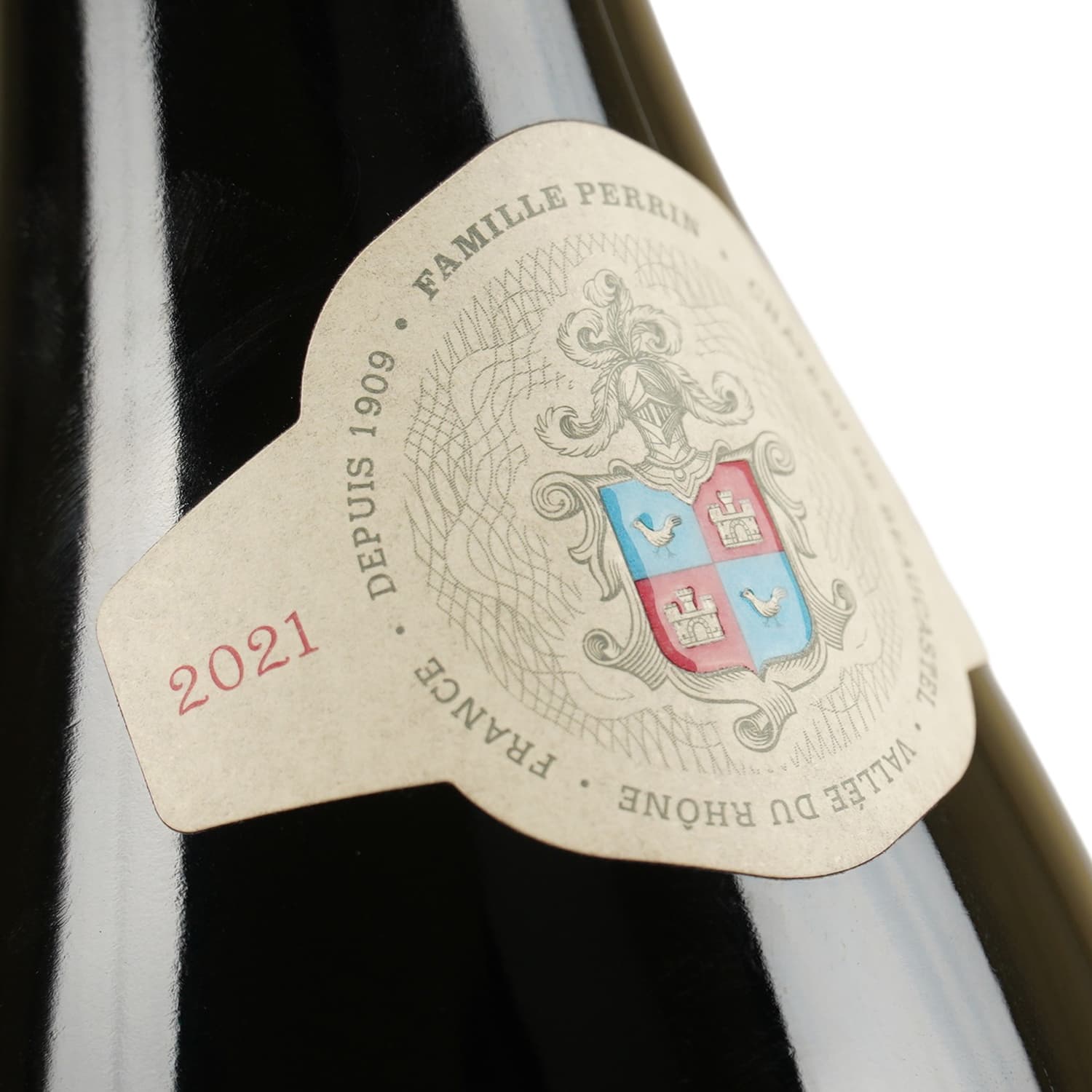 Вино Famille Perrin Cotes du Rhone Villages, червоне, сухе, 14,5%, 0,75 л