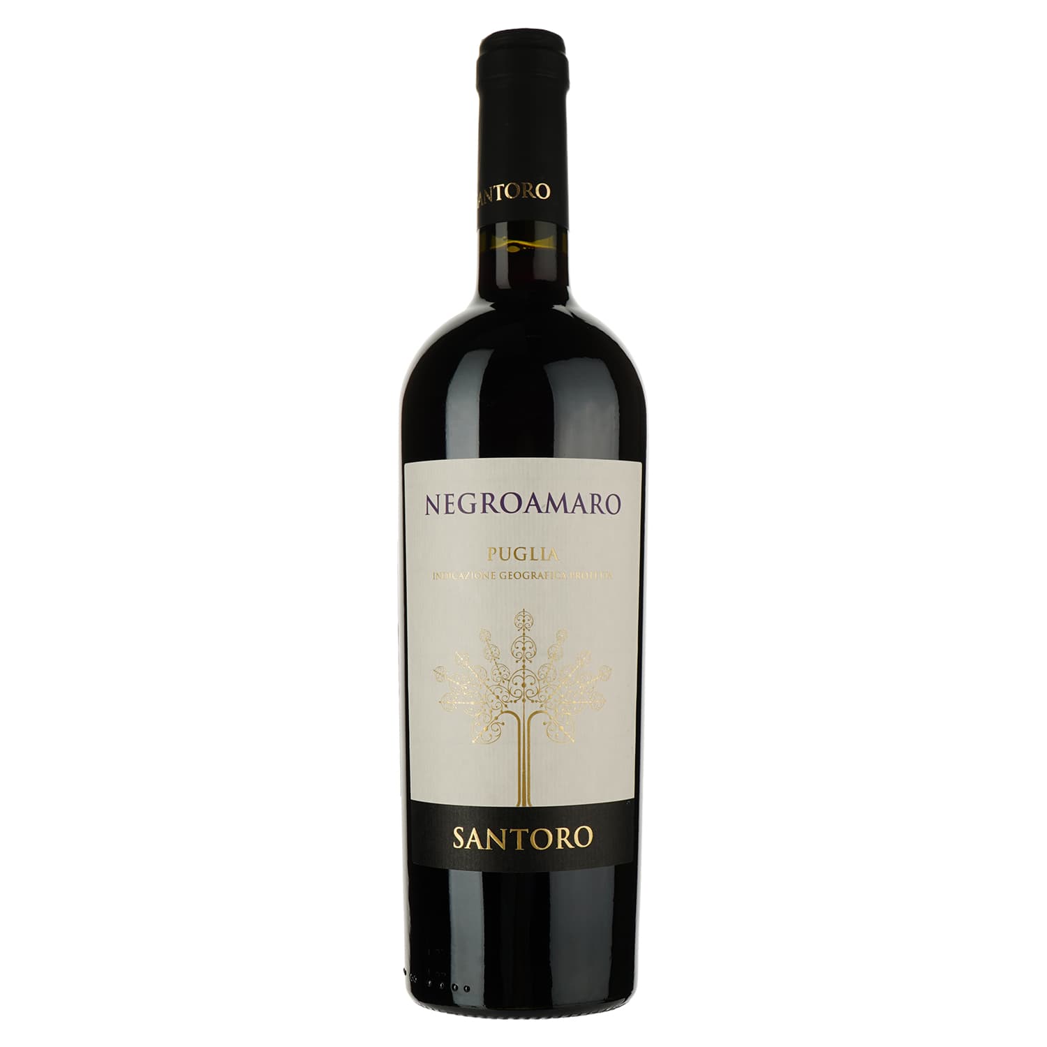 Вино San Marzano Santoro Negroamaro IGP Puglia червоне сухе 0.75 л