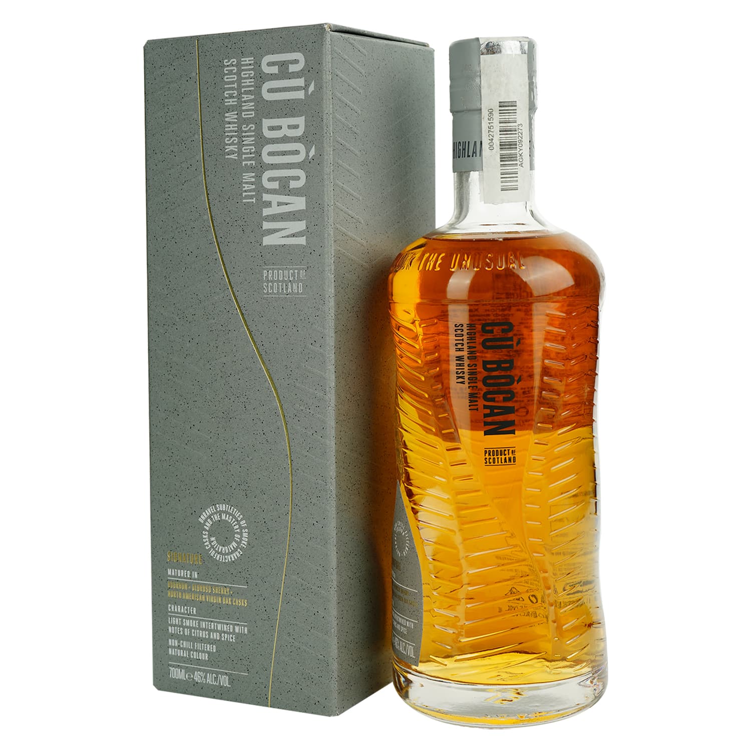 Віскі Tomatin Distillery Tomatin Cu Bocan Signature Single Malt Scotch Whisky, 46%, 0,7 л