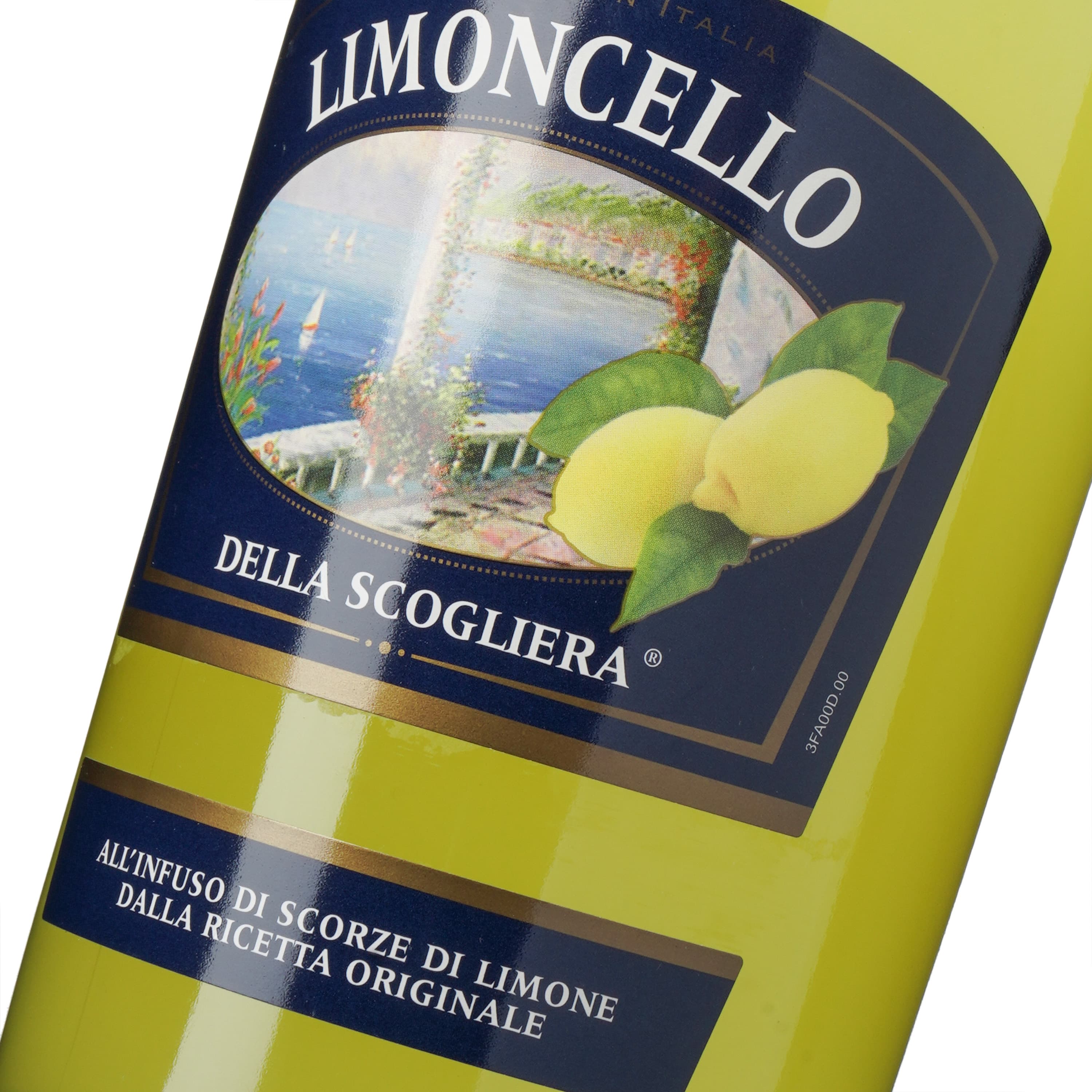 Лікер Valsa Nuovo Perlino Limoncello della Scogliera, 25%, 0,7 л (8000016582491)
