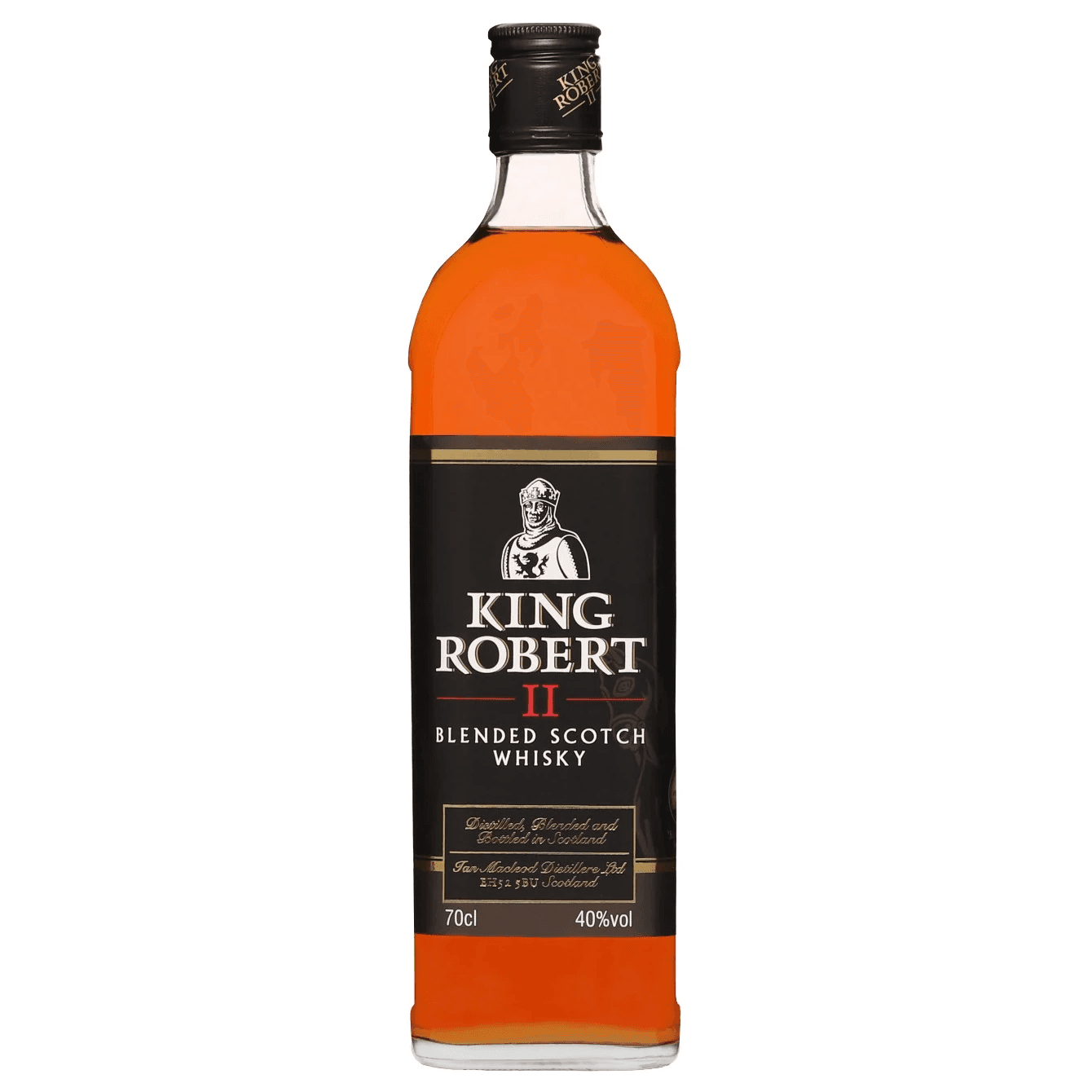 Віскі King Robert II Blended Scotch Whisky, 40%, 0,7 л