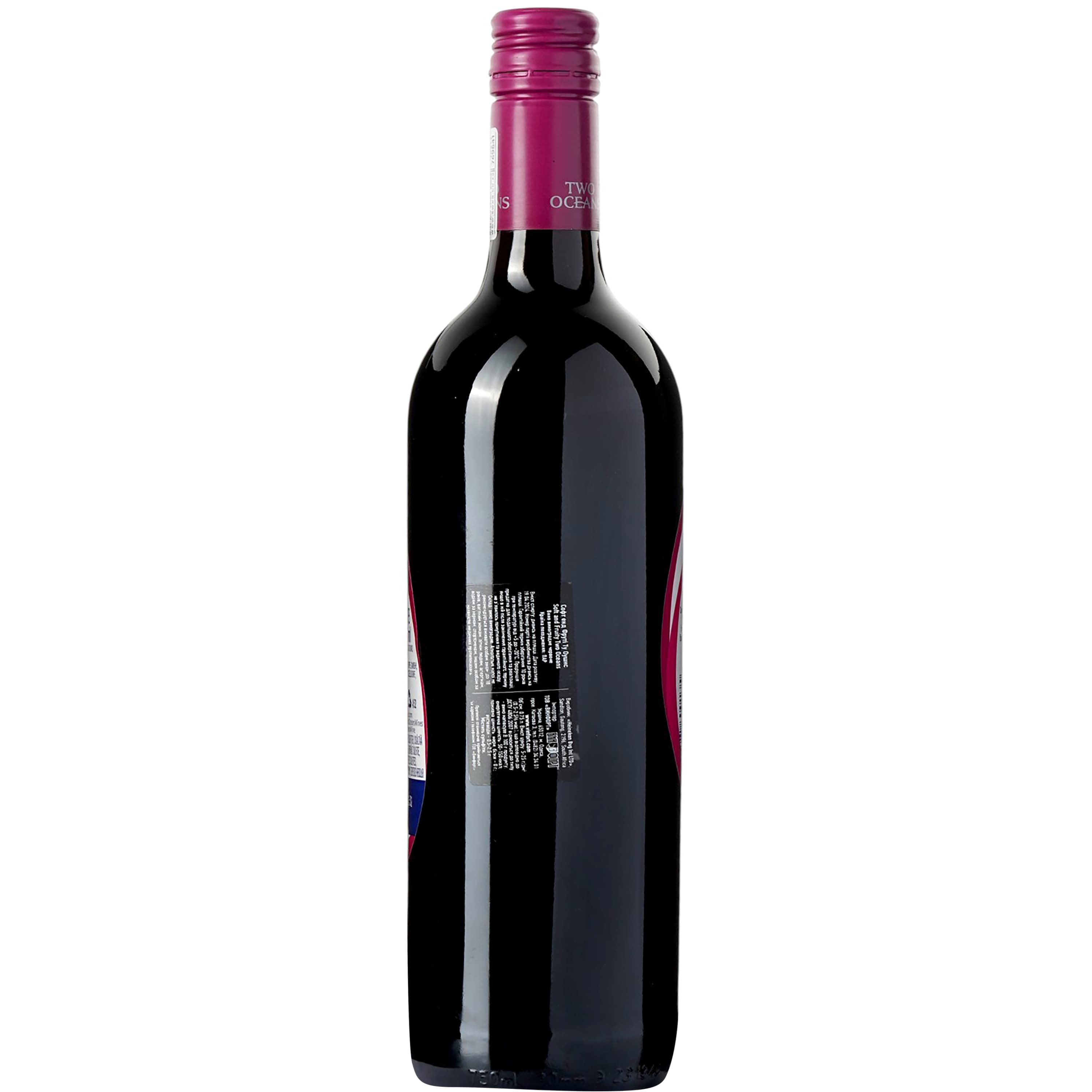 Вино Two Oceans Soft and Fruity червоне напівсухе 12.5% 0.75 л