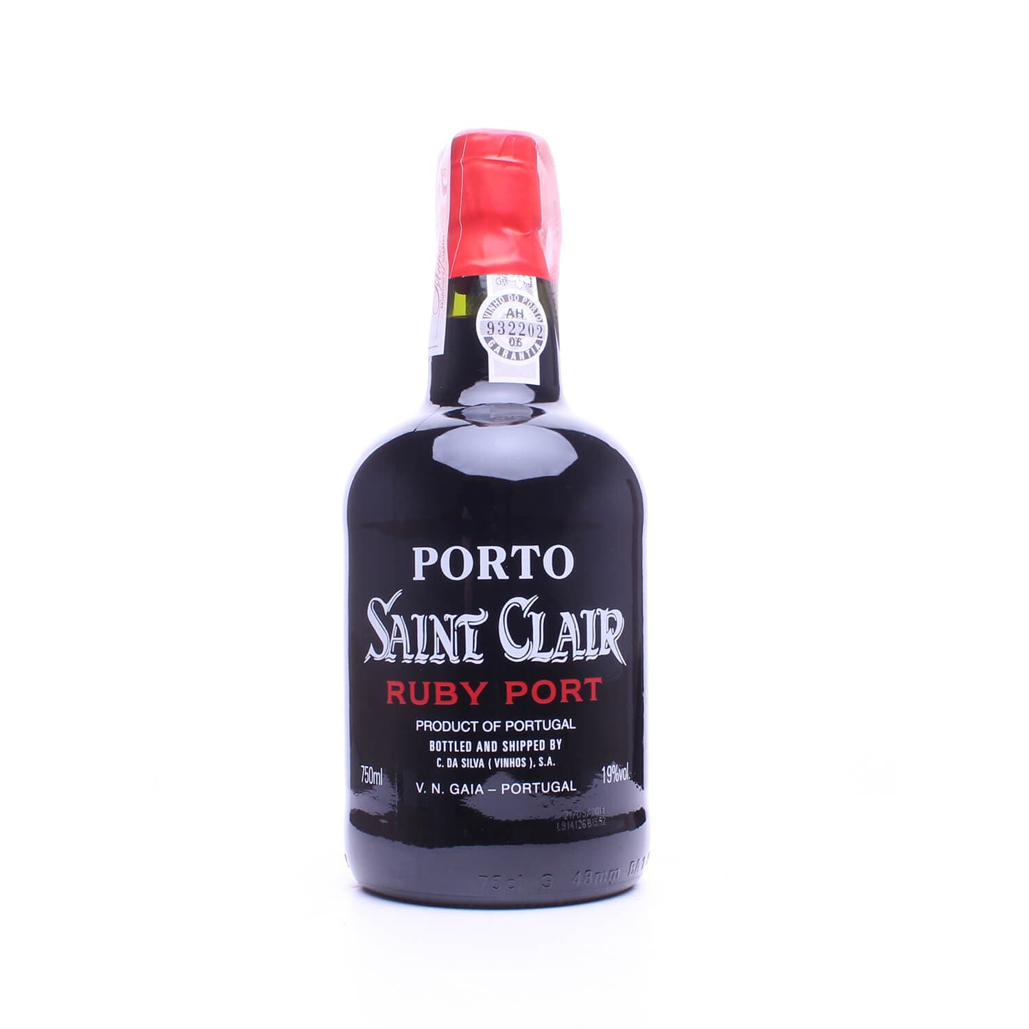 Упаковка портвейну Saint Clair Porto Ruby DO 19% 4.5 л (0.75 л х 6 шт.)