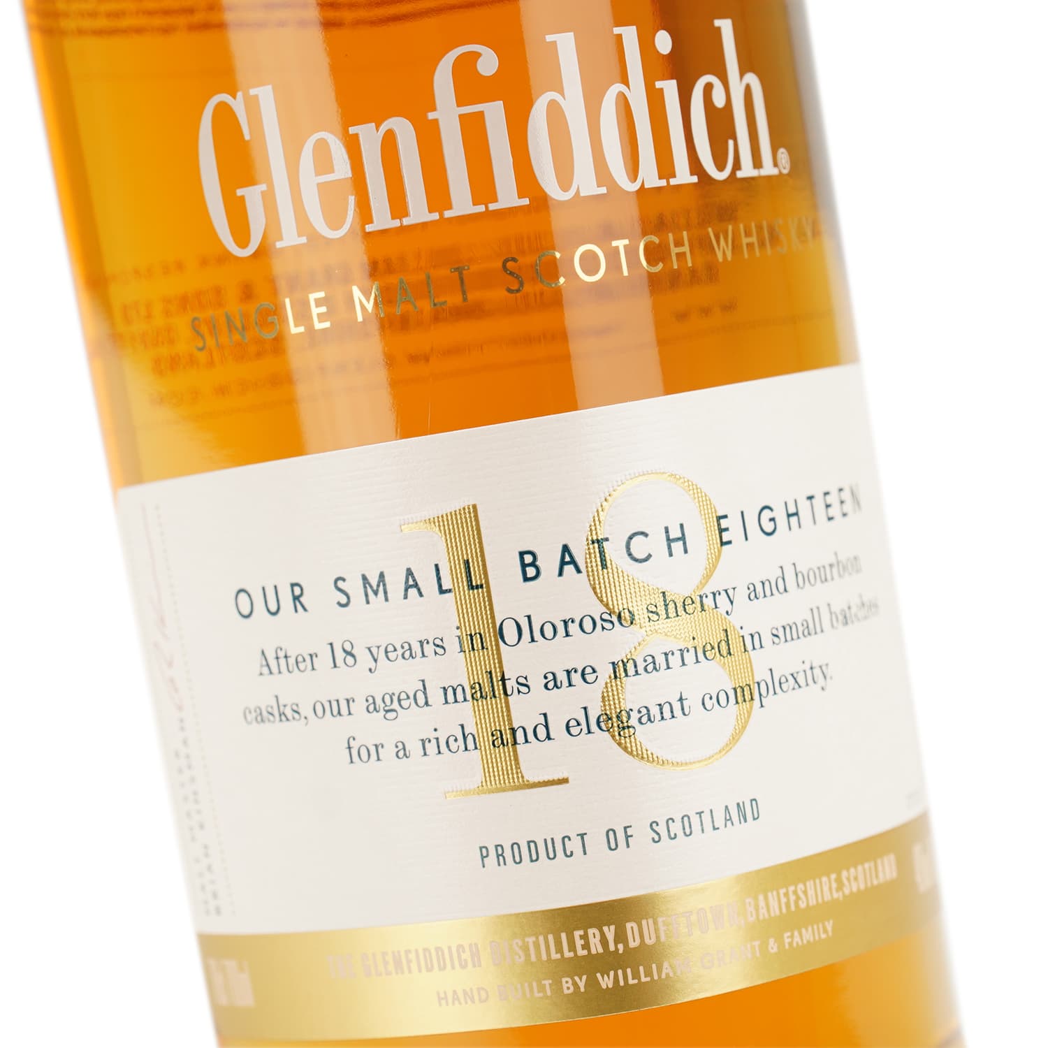 Віскі Glenfiddich Single Malt Scotch 18 yo в подарунковій упаковці 40% 0.7 л (476800)