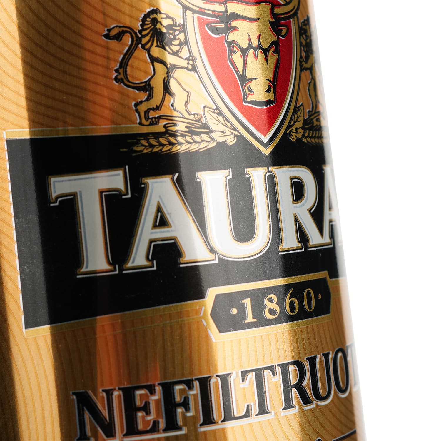 Пиво Tauras Nefiltruotas світле, 5%, з/б, 0.568 л