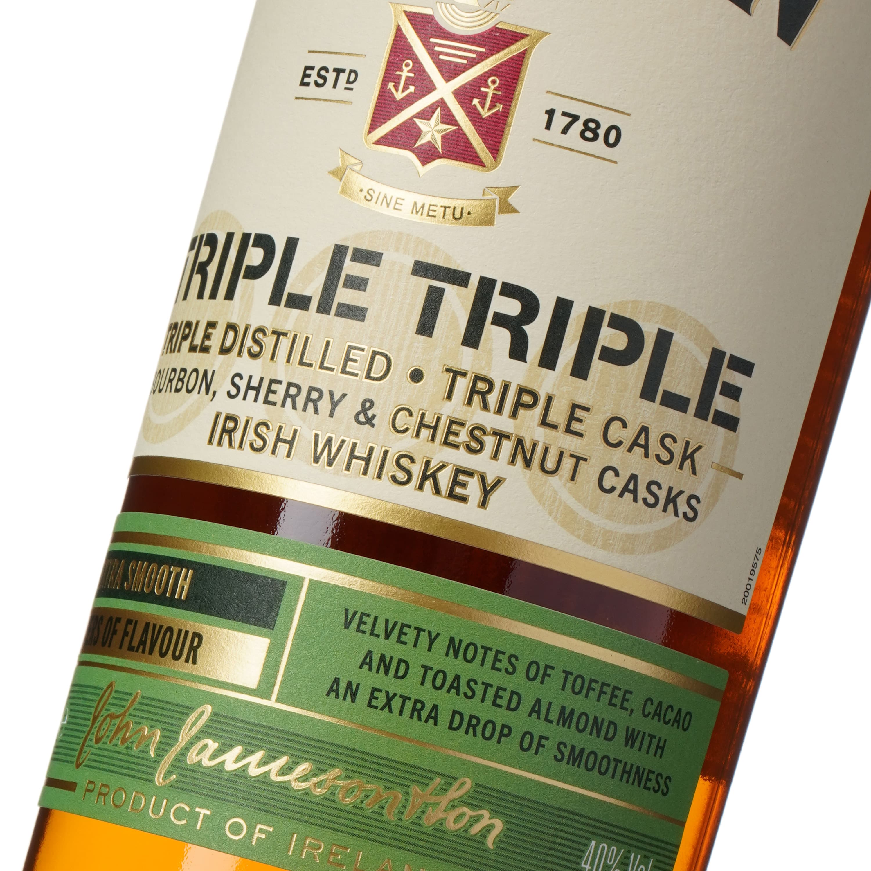 Віскі Jameson Triple Triple 0.7л 40% (6)