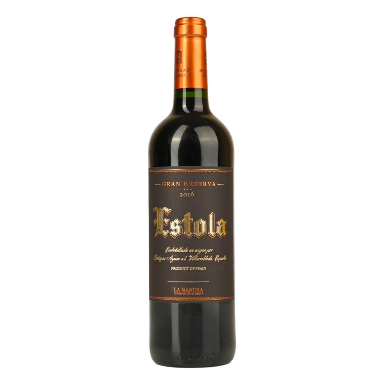 Вино Estola Gran Reserva La Mancha DO червоне сухе 13.5% 0.75 л