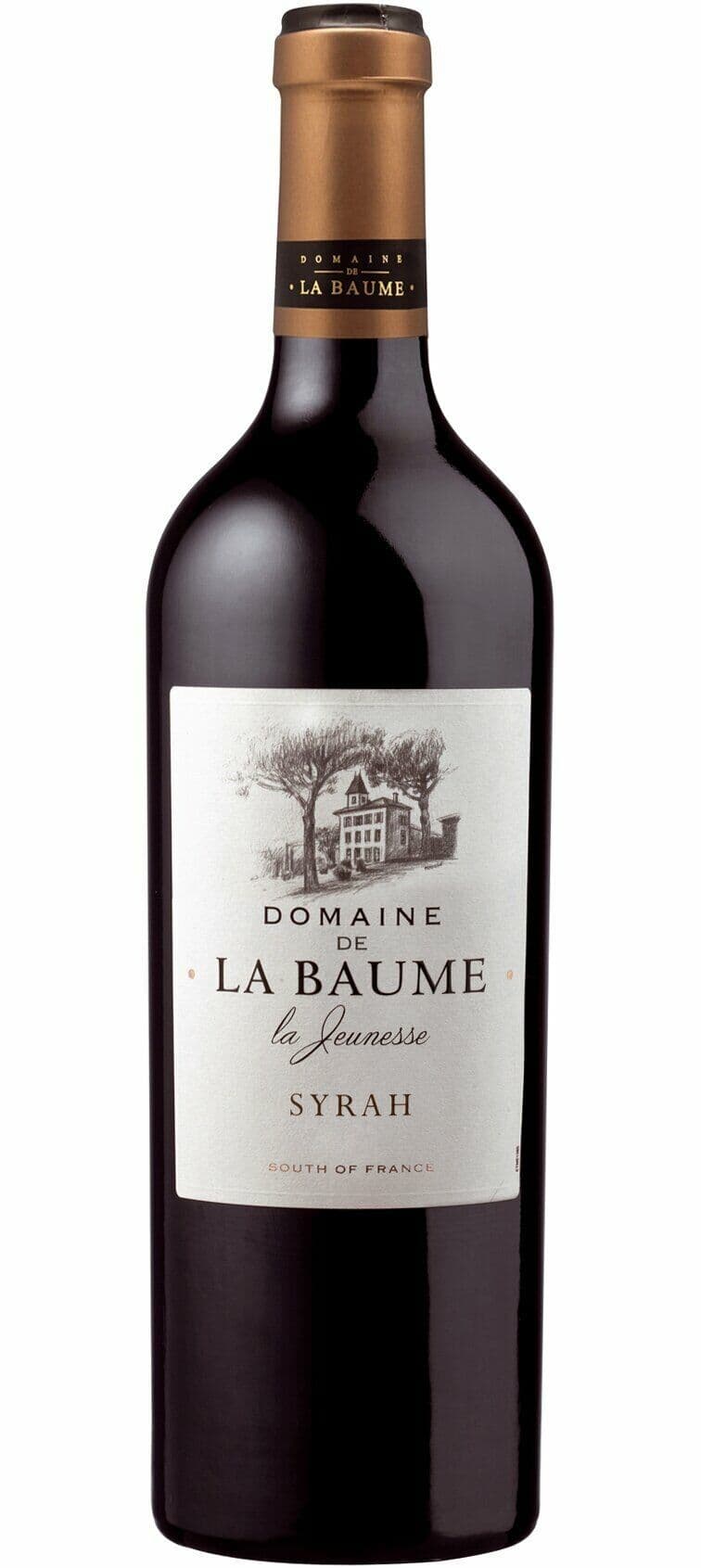 Вино Domaine De La Baume Syrah IGP Pays d'Oc червоне сухе 0.75 л